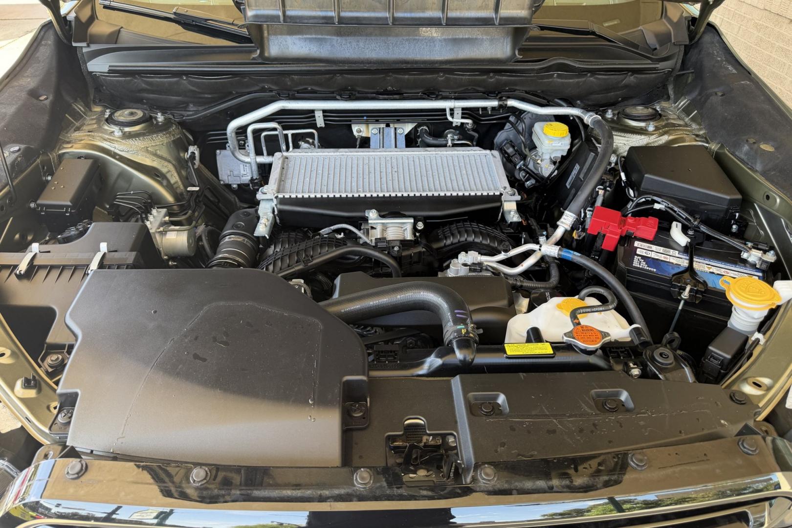 2024 Autumn Green Metallic /Warm Ivory Subaru Ascent Premium (4S4WMACD2R3) with an H4 2.4 Liter Turbo engine, Automatic transmission, located at 2304 W. Main St., Boise, ID, 83702, (208) 342-7777, 43.622105, -116.218658 - New Tires! Seats 8! Remaining Factory Warranty!- Photo#17