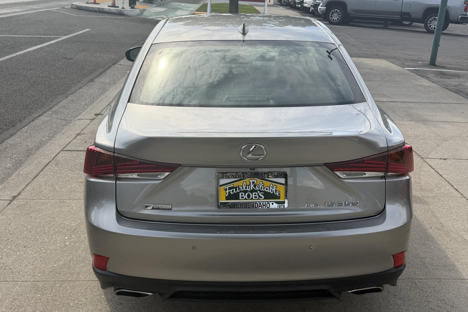 2019 Atomic Silver /Radiant Red Lexus IS 350 F-Sport (JTHCZ1D2XK5) with an V6 3.5 Liter engine, Automatic 6 Speed transmission, located at 2304 W. Main St., Boise, ID, 83702, (208) 342-7777, 43.622105, -116.218658 - Highly Optioned! New Tires! All Wheel Drive!- Photo#1