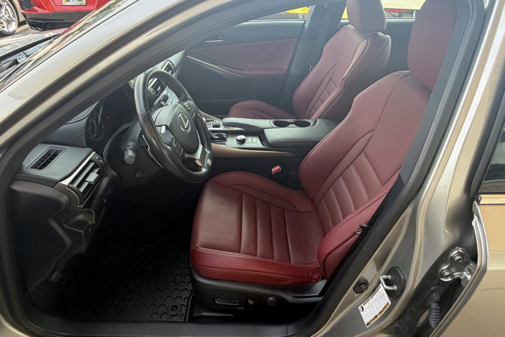 2019 Atomic Silver /Radiant Red Lexus IS 350 F-Sport (JTHCZ1D2XK5) with an V6 3.5 Liter engine, Automatic 6 Speed transmission, located at 2304 W. Main St., Boise, ID, 83702, (208) 342-7777, 43.622105, -116.218658 - Highly Optioned! New Tires! All Wheel Drive!- Photo#12