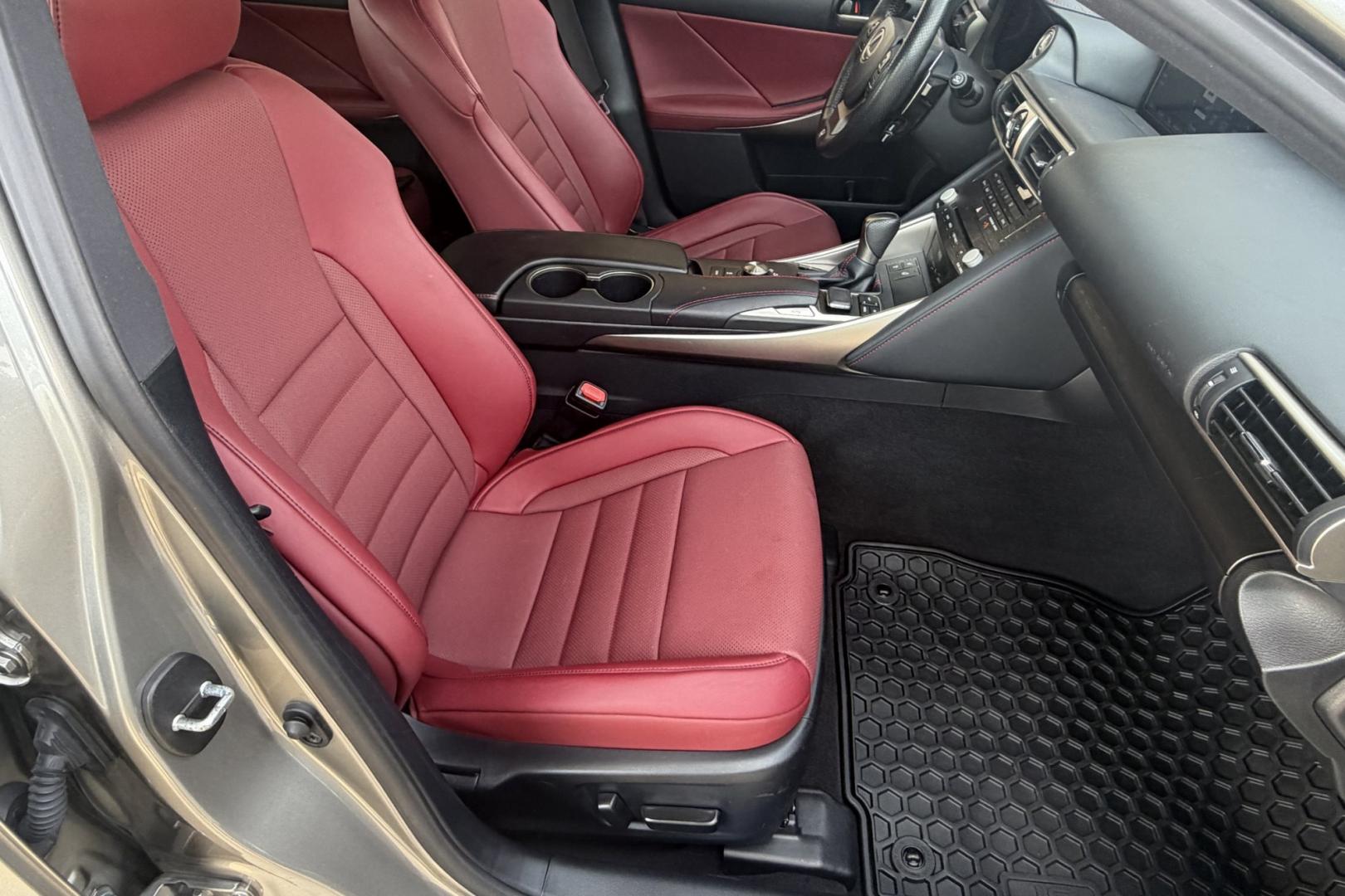 2019 Atomic Silver /Radiant Red Lexus IS 350 F-Sport (JTHCZ1D2XK5) with an V6 3.5 Liter engine, Automatic 6 Speed transmission, located at 2304 W. Main St., Boise, ID, 83702, (208) 342-7777, 43.622105, -116.218658 - Highly Optioned! New Tires! All Wheel Drive!- Photo#21