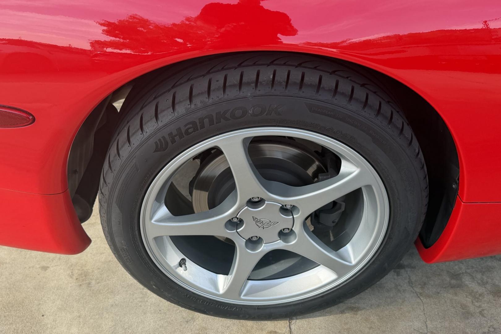 1998 Torch Red /Tan Chevrolet Corvette (1G1YY32G3W5) with an V8 5.7 Liter engine, Automatic transmission, located at 2304 W. Main St., Boise, ID, 83702, (208) 342-7777, 43.622105, -116.218658 - Low Mileage Corvette Convertible! Ready For Fun!- Photo#17