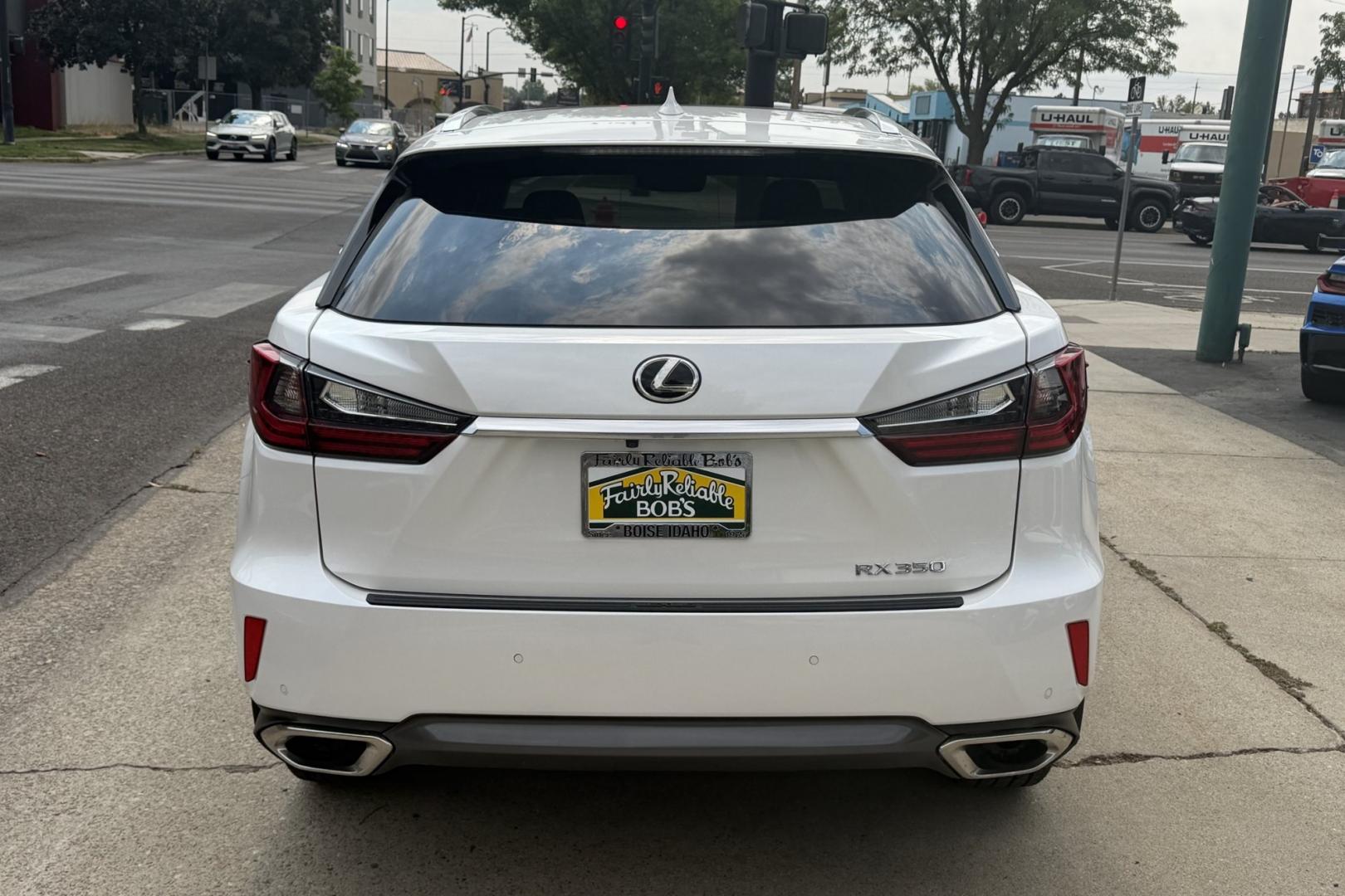 2017 Eminent White Pearl /Black Lexus RX 350 Premium (2T2BZMCA4HC) with an V6 3.5 Liter engine, Automatic 8 Speed transmission, located at 2304 W. Main St., Boise, ID, 83702, (208) 342-7777, 43.622105, -116.218658 - New Tires! Low Mileage! One Owner Lexus!- Photo#1