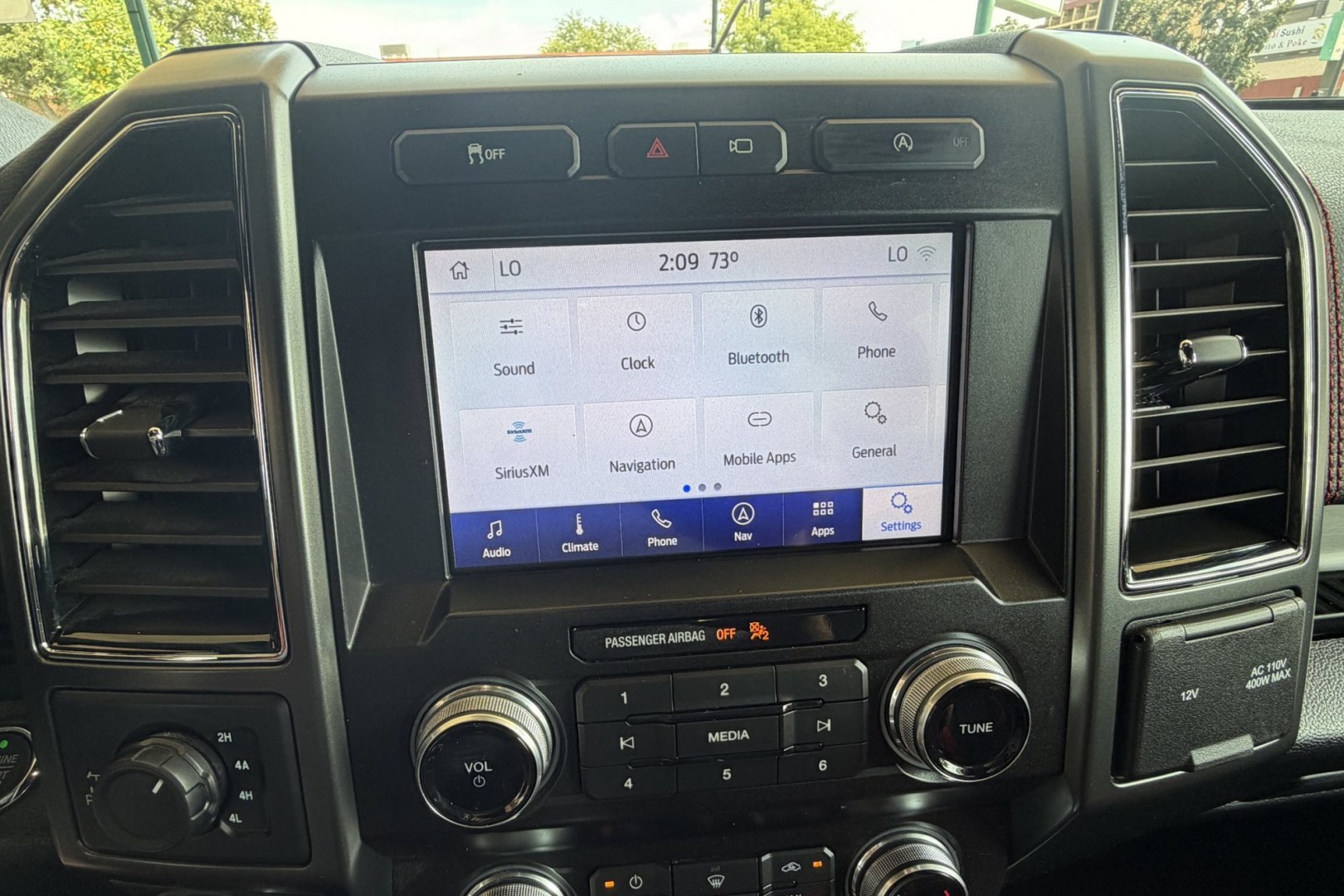 2020 Oxford White /Black/Red Ford F-150 Lariat Sport (1FTEW1E52LF) with an V8 5.0 Liter engine, Automatic 10 Speed transmission, located at 2304 W. Main St., Boise, ID, 83702, (208) 342-7777, 43.622105, -116.218658 - Power Running Boards! Low Mileage! Ready To Go!- Photo#14