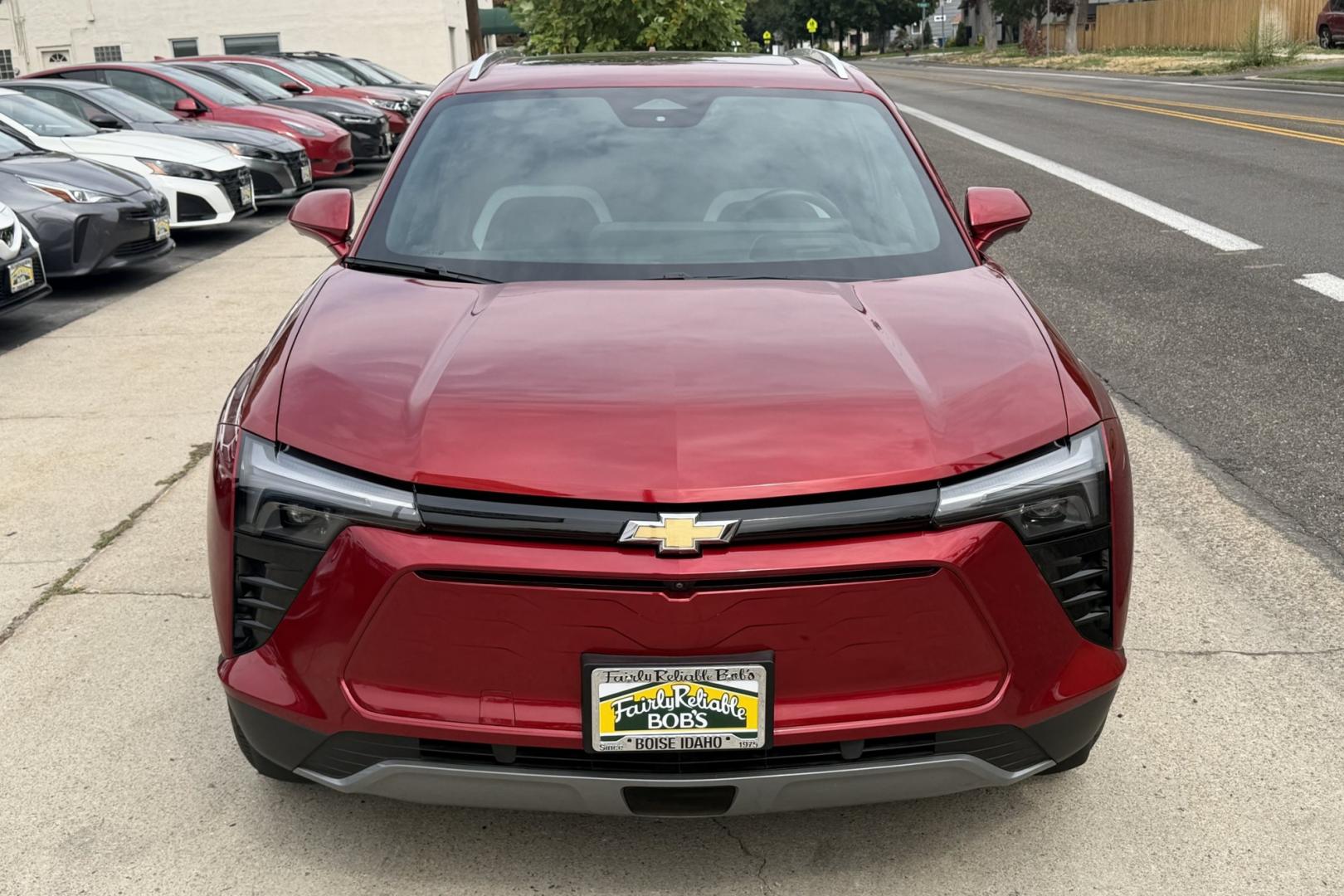 2024 Radiant Red /Black Chevrolet Blazer EV 2LT (3GNKDBRJ6RS) with an 85 kWh engine, Automatic transmission, located at 2304 W. Main St., Boise, ID, 83702, (208) 342-7777, 43.622105, -116.218658 - Remaining Factory Warranty! 279 Mile Range! Smooth Ride! Loaded With Safety Features Too!- Photo#3