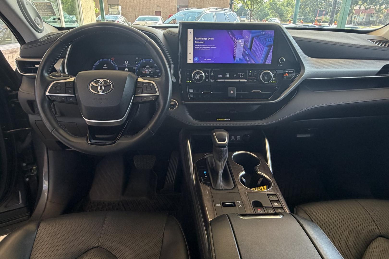 2023 Magnetite Gray Metallic /Black Toyota Highlander Platinum (5TDEBRCH4PS) with an 4 Cyl 2.5 Liter Hybrid engine, Automatic transmission, located at 2304 W. Main St., Boise, ID, 83702, (208) 342-7777, 43.622105, -116.218658 - New Tires! Hard To Find! Great To Own!- Photo#14
