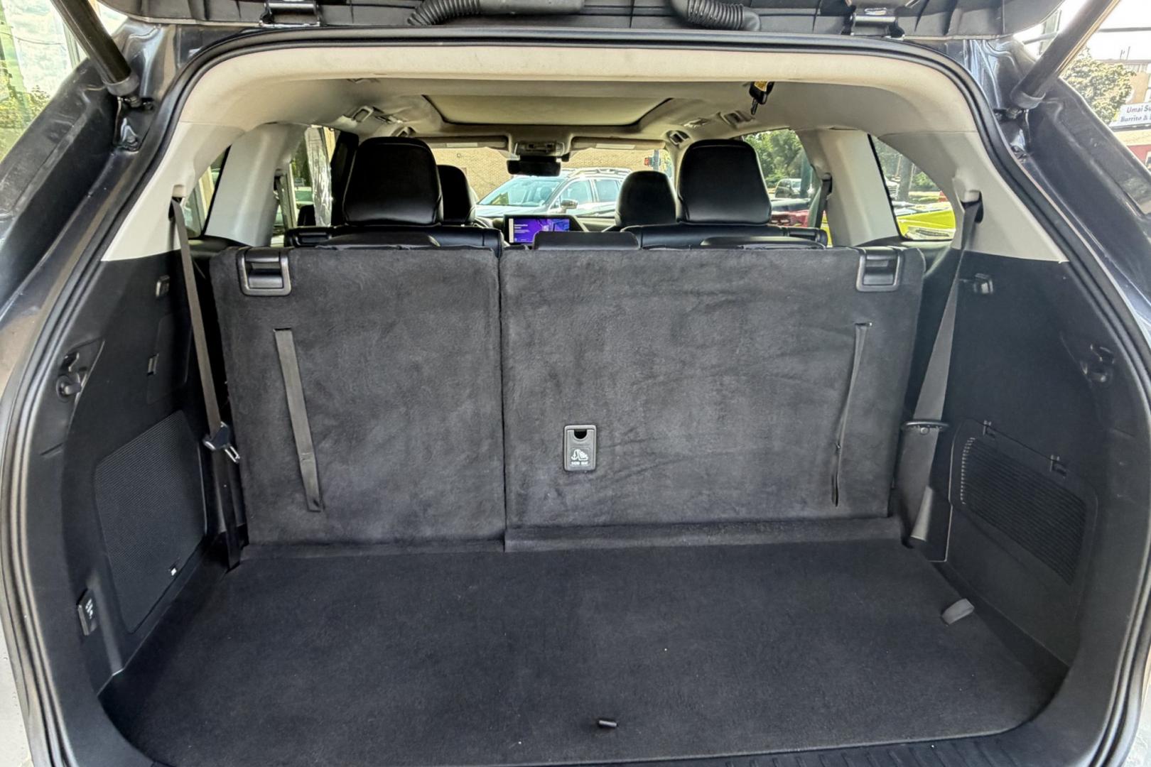 2023 Magnetite Gray Metallic /Black Toyota Highlander Platinum (5TDEBRCH4PS) with an 4 Cyl 2.5 Liter Hybrid engine, Automatic transmission, located at 2304 W. Main St., Boise, ID, 83702, (208) 342-7777, 43.622105, -116.218658 - New Tires! Hard To Find! Great To Own!- Photo#21