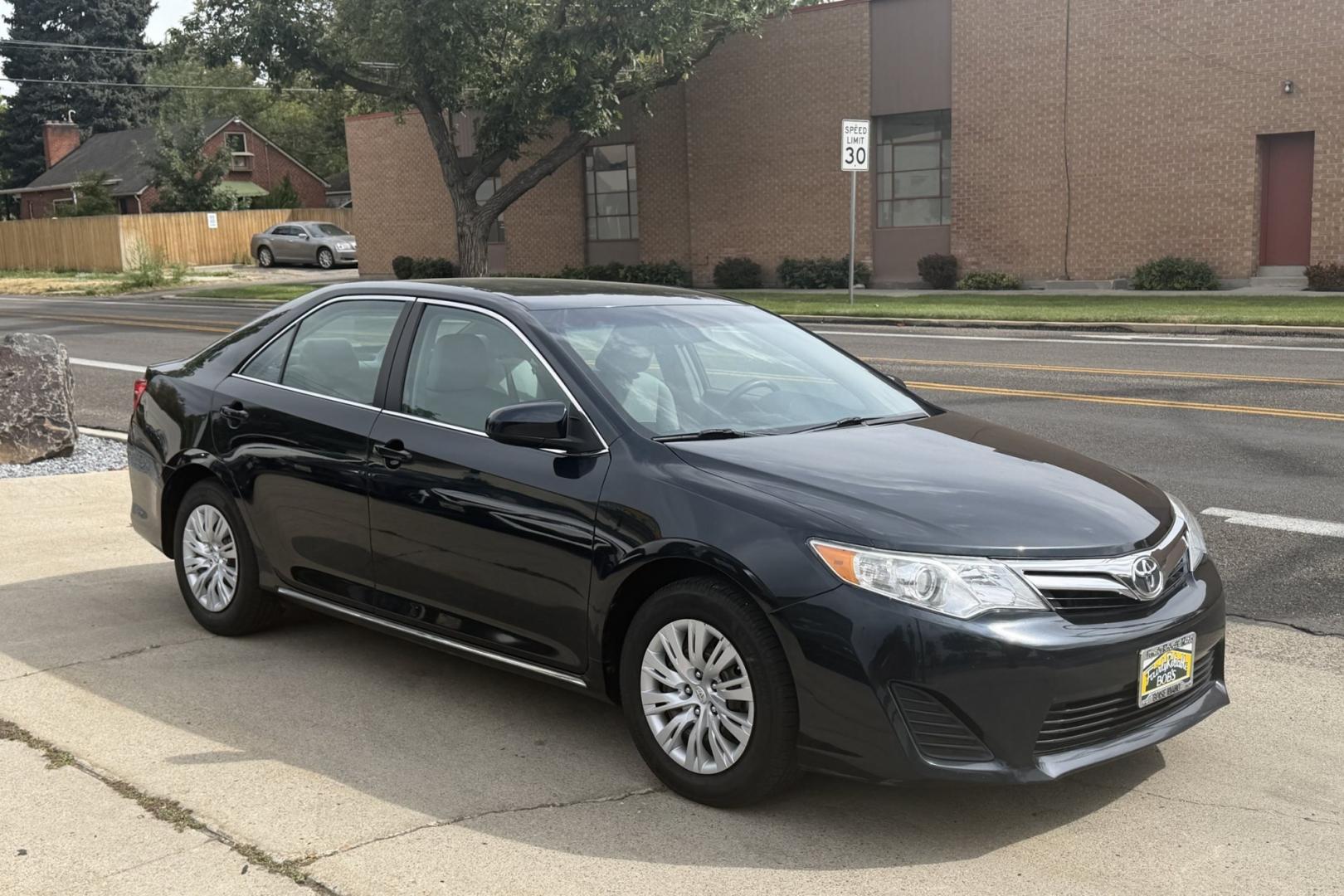 2012 Cosmic Gray Mica /Gray Toyota Camry LE (4T4BF1FK5CR) with an 4Cyl 2.5 Liter engine, Automatic 6 Speed transmission, located at 2304 W. Main St., Boise, ID, 83702, (208) 342-7777, 43.622105, -116.218658 - Great Fuel Economy! Legendary Toyota Model!- Photo#2