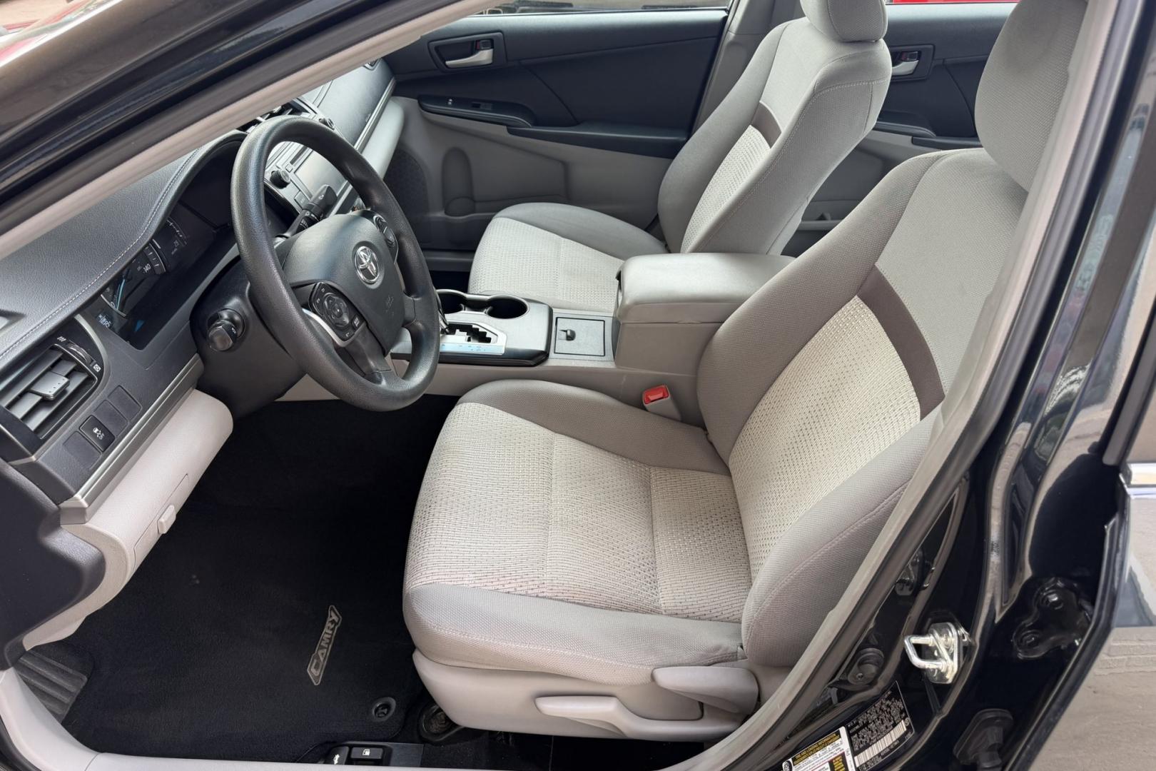 2012 Cosmic Gray Mica /Gray Toyota Camry LE (4T4BF1FK5CR) with an 4Cyl 2.5 Liter engine, Automatic 6 Speed transmission, located at 2304 W. Main St., Boise, ID, 83702, (208) 342-7777, 43.622105, -116.218658 - Great Fuel Economy! Legendary Toyota Model!- Photo#7