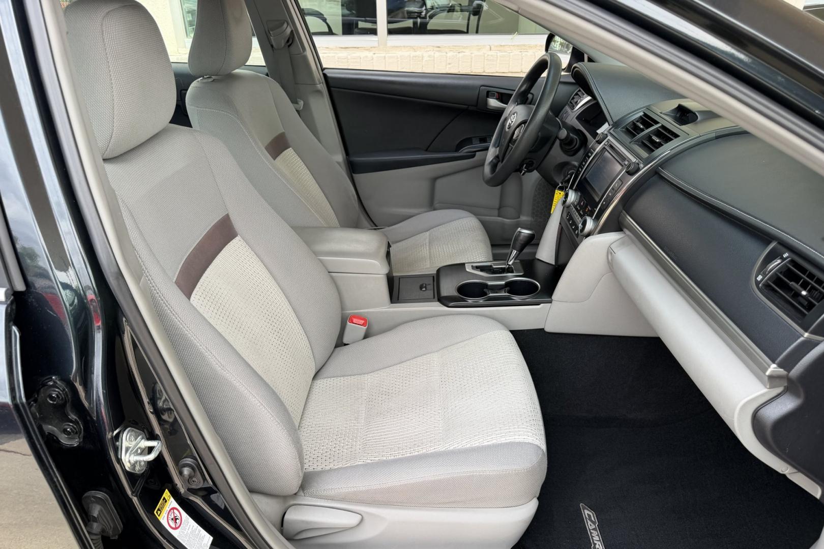 2012 Cosmic Gray Mica /Gray Toyota Camry LE (4T4BF1FK5CR) with an 4Cyl 2.5 Liter engine, Automatic 6 Speed transmission, located at 2304 W. Main St., Boise, ID, 83702, (208) 342-7777, 43.622105, -116.218658 - Great Fuel Economy! Legendary Toyota Model!- Photo#10