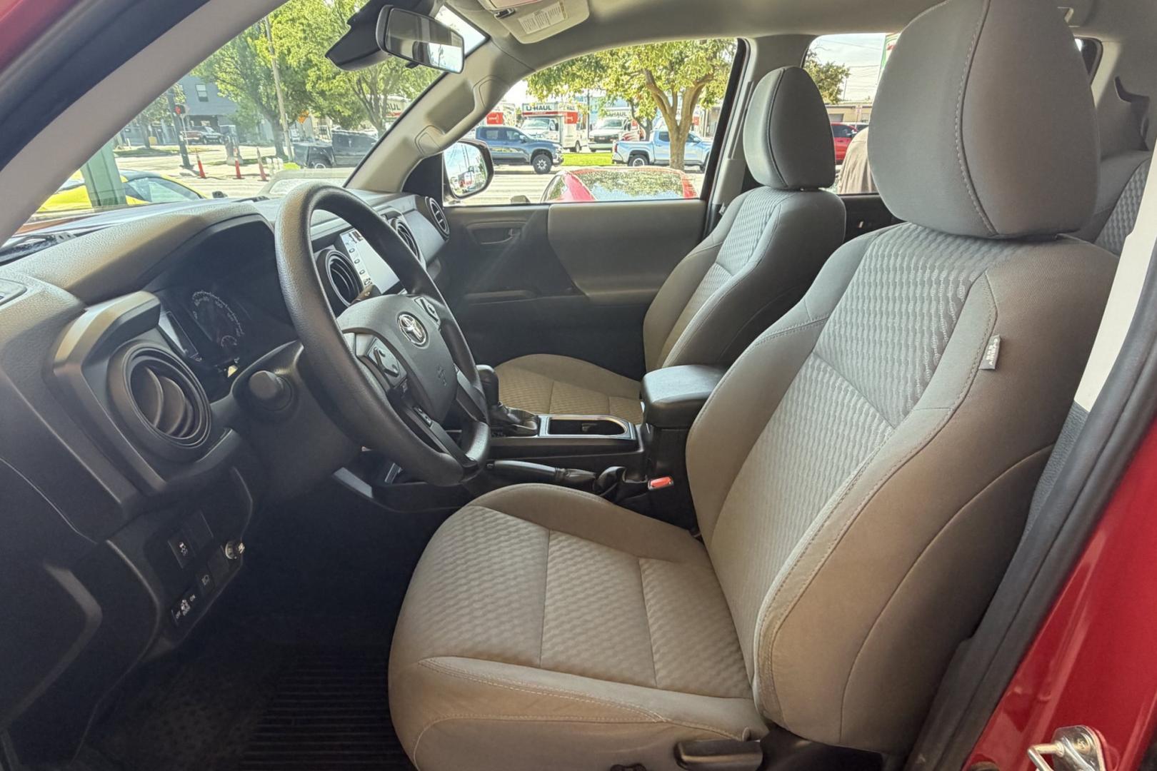 2021 Barcelona Red Metallic /Gray Toyota Tacoma SR (3TMCZ5AN6MM) with an V6 3.5 Liter engine, Automatic 6 Speed transmission, located at 2304 W. Main St., Boise, ID, 83702, (208) 342-7777, 43.622105, -116.218658 - V6 Tacoma! Low Mileage! Ready To Go!- Photo#9