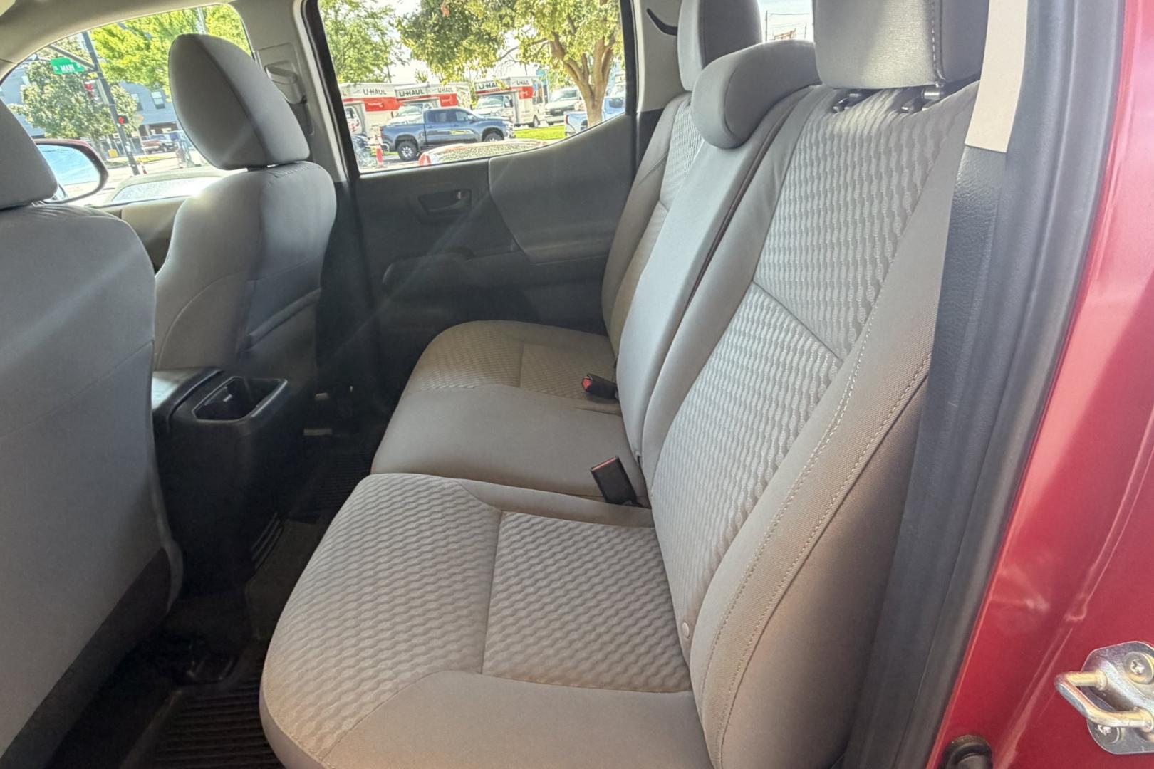 2021 Barcelona Red Metallic /Gray Toyota Tacoma SR (3TMCZ5AN6MM) with an V6 3.5 Liter engine, Automatic 6 Speed transmission, located at 2304 W. Main St., Boise, ID, 83702, (208) 342-7777, 43.622105, -116.218658 - V6 Tacoma! Low Mileage! Ready To Go!- Photo#10