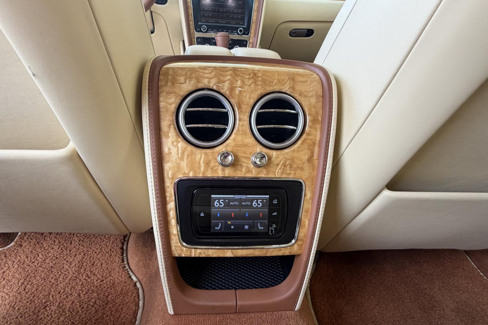2014 White Sand /Magnolia Bentley Continental Flying Spur (SCBEC9ZA1EC) with an 6.0L W12 DOHC 48V TURBO FFV engine, Automatic 8 Speed transmission, located at 2304 W. Main St., Boise, ID, 83702, (208) 342-7777, 43.622105, -116.218658 - 616-Horsepower Twin Turbo W12 Engine! Ultra Luxury Sedan!- Photo#15