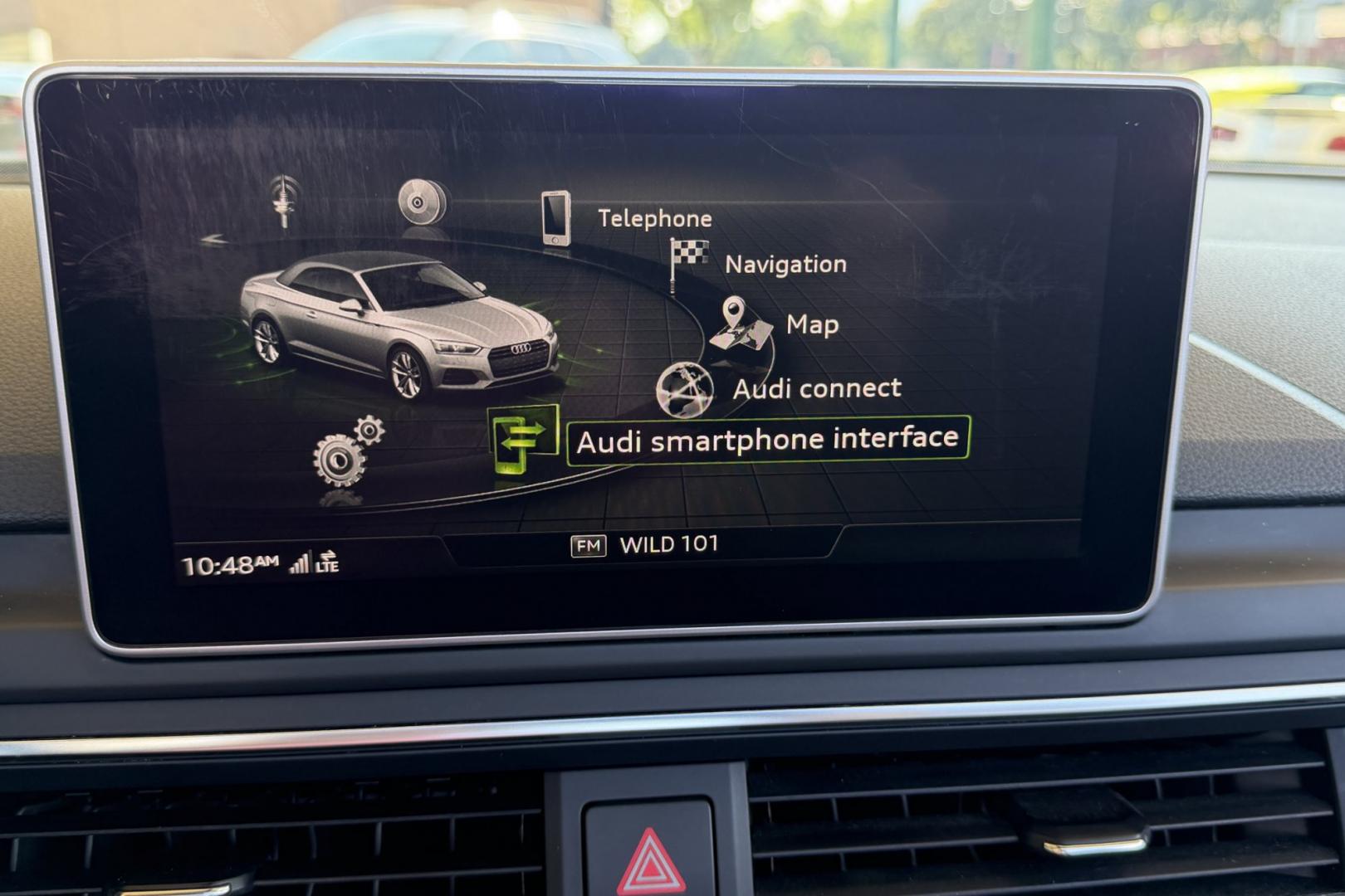 2018 Manhattan Gray Metallic /Black Audi A5 Premium Plus Cabriolet Quattro 7A (WAUYNGF57JN) with an 2.0L L4 DOHC 16V TURBO engine, Automatic 7 Speed transmission, located at 2304 W. Main St., Boise, ID, 83702, (208) 342-7777, 43.622105, -116.218658 - Stunning All Wheel Drive Audi Convertible!- Photo#5