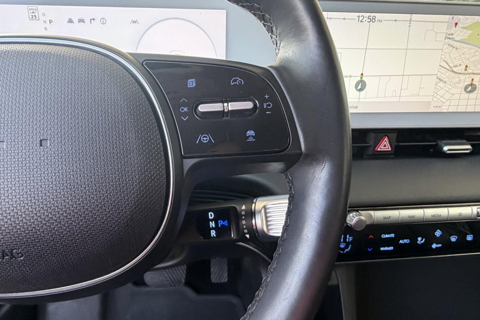 2023 Gravity Matte Gold /Black Hyundai Ioniq 5 SEL AWD (KM8KNDAF5PU) with an 77.4 kWh engine, Automatic transmission, located at 2304 W. Main St., Boise, ID, 83702, (208) 342-7777, 43.622105, -116.218658 - New Tires! 266 EPA Range! All Wheel Drive! Smooth Ride!- Photo#6