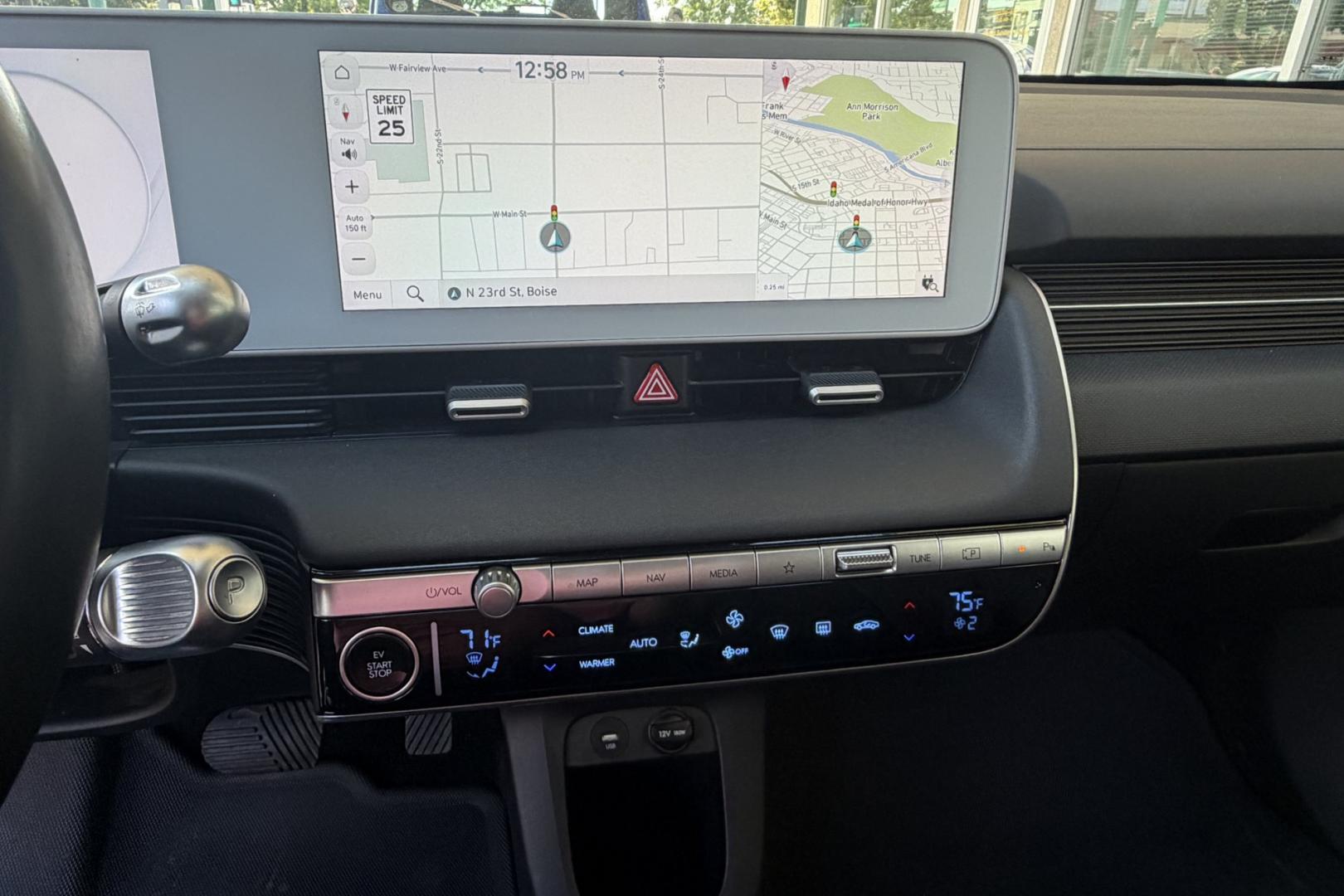 2023 Gravity Matte Gold /Black Hyundai Ioniq 5 SEL AWD (KM8KNDAF5PU) with an 77.4 kWh engine, Automatic transmission, located at 2304 W. Main St., Boise, ID, 83702, (208) 342-7777, 43.622105, -116.218658 - New Tires! 266 EPA Range! All Wheel Drive! Smooth Ride!- Photo#8