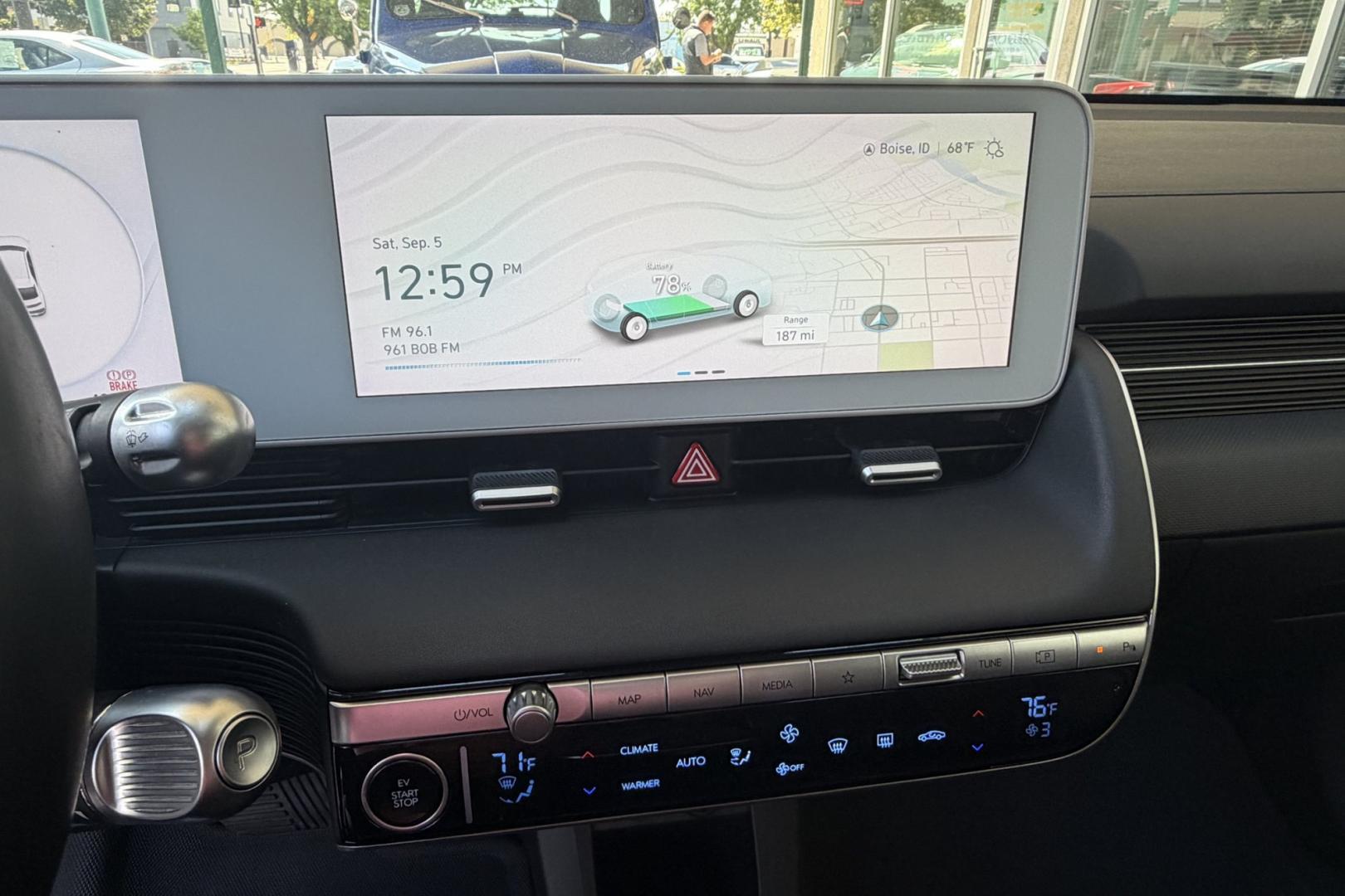 2023 Gravity Matte Gold /Black Hyundai Ioniq 5 SEL AWD (KM8KNDAF5PU) with an 77.4 kWh engine, Automatic transmission, located at 2304 W. Main St., Boise, ID, 83702, (208) 342-7777, 43.622105, -116.218658 - New Tires! 266 EPA Range! All Wheel Drive! Smooth Ride!- Photo#12