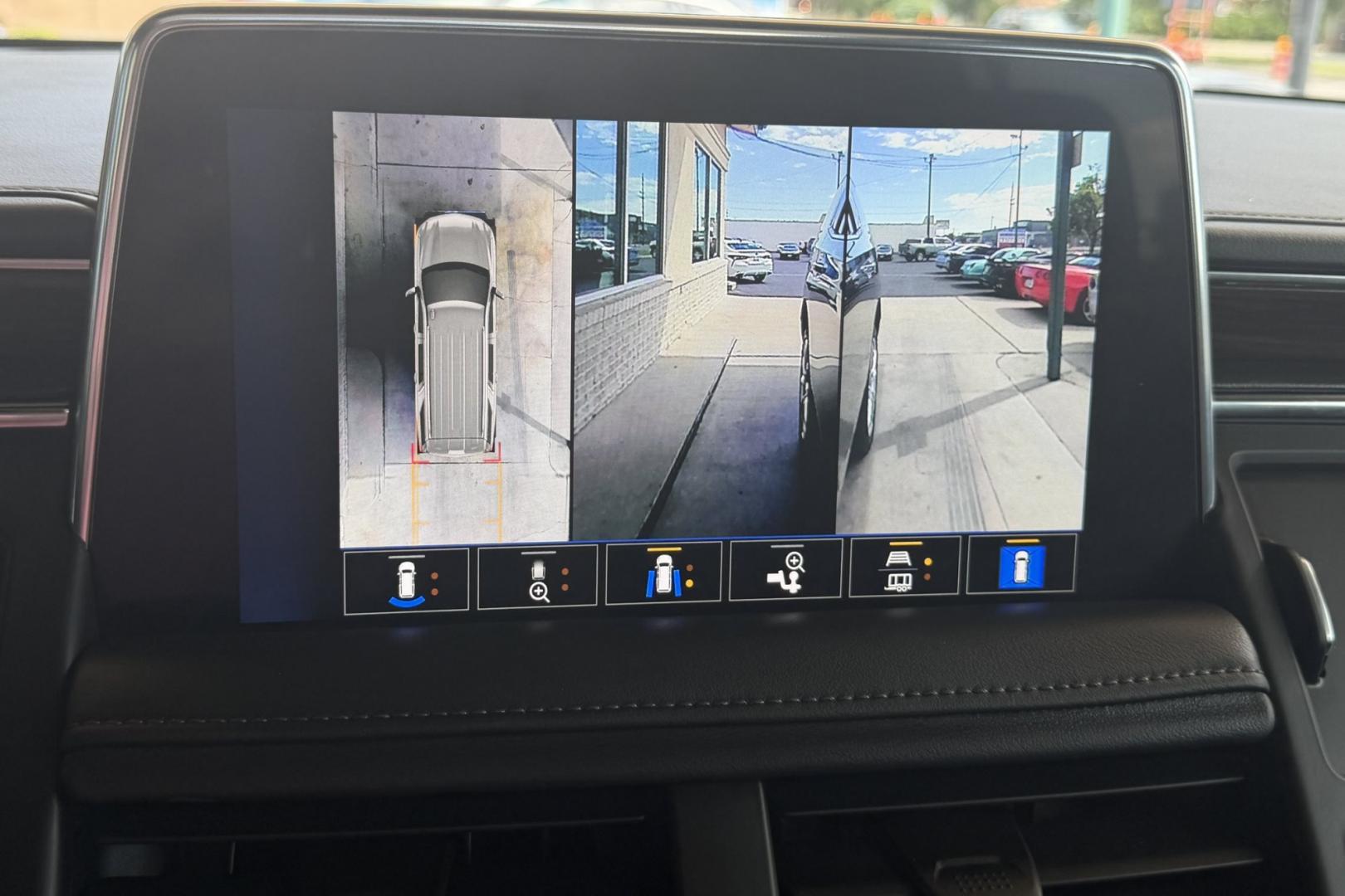 2023 Dark Ash Metallic /Jet Black Chevrolet Tahoe High Country (1GNSKTKL4PR) with an V8 6.2 Liter engine, Automatic 10 Speed transmission, located at 2304 W. Main St., Boise, ID, 83702, (208) 342-7777, 43.622105, -116.218658 - New Tires! Rear DVD Screens! Highly Optioned! Ready To Go!- Photo#8