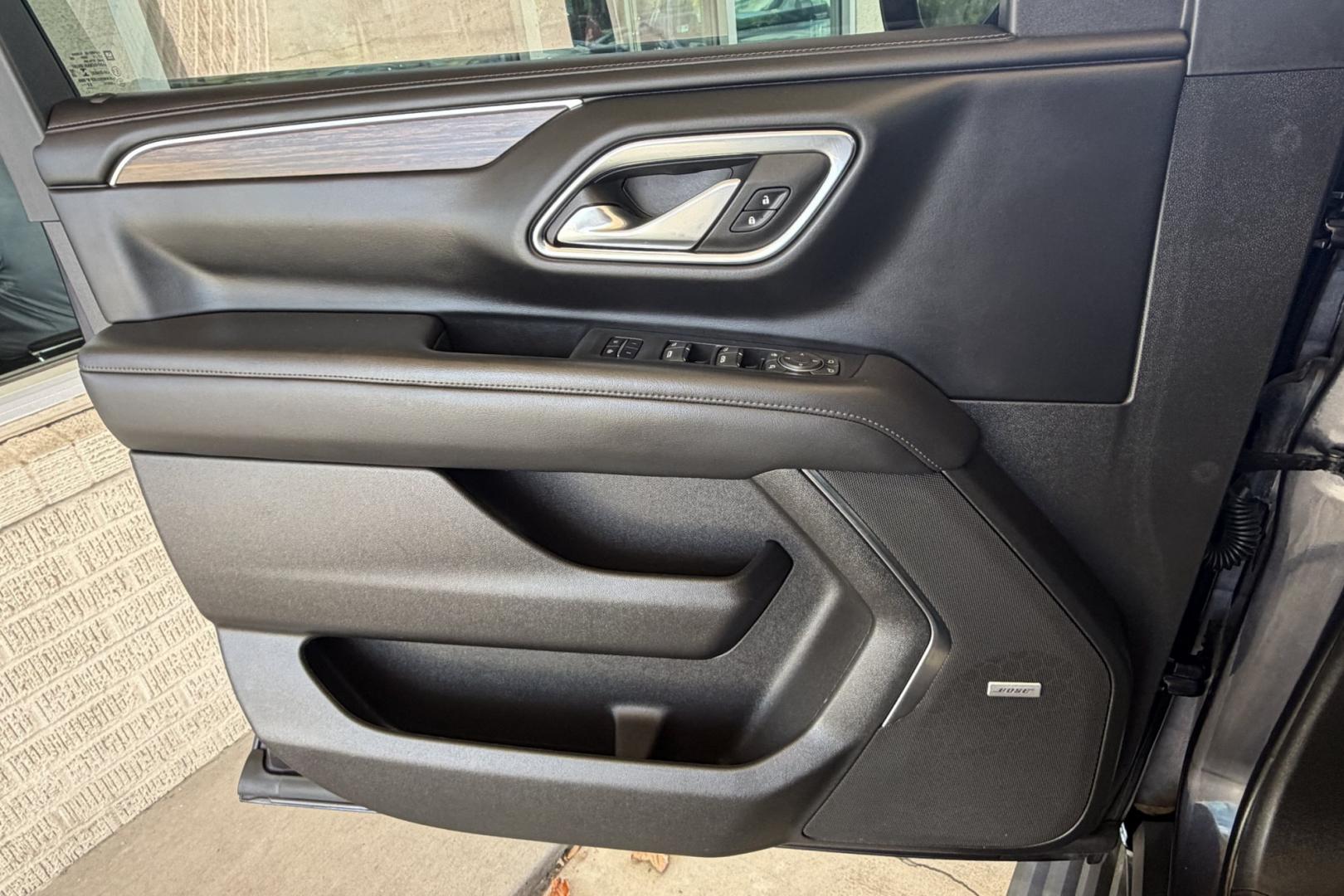 2023 Dark Ash Metallic /Jet Black Chevrolet Tahoe High Country (1GNSKTKL4PR) with an V8 6.2 Liter engine, Automatic 10 Speed transmission, located at 2304 W. Main St., Boise, ID, 83702, (208) 342-7777, 43.622105, -116.218658 - New Tires! Rear DVD Screens! Highly Optioned! Ready To Go!- Photo#14