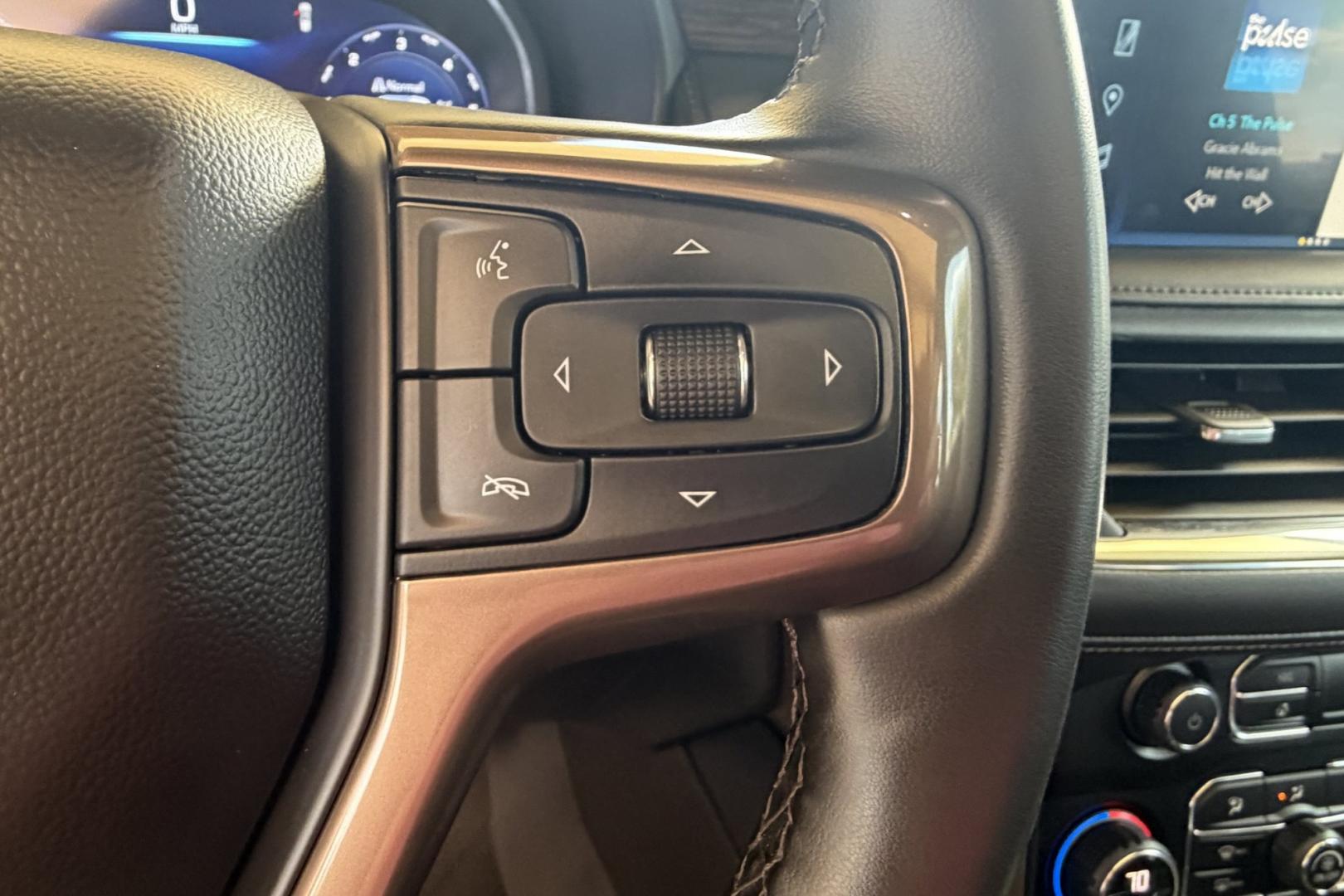 2023 Dark Ash Metallic /Jet Black Chevrolet Tahoe High Country (1GNSKTKL4PR) with an V8 6.2 Liter engine, Automatic 10 Speed transmission, located at 2304 W. Main St., Boise, ID, 83702, (208) 342-7777, 43.622105, -116.218658 - New Tires! Rear DVD Screens! Highly Optioned! Ready To Go!- Photo#17