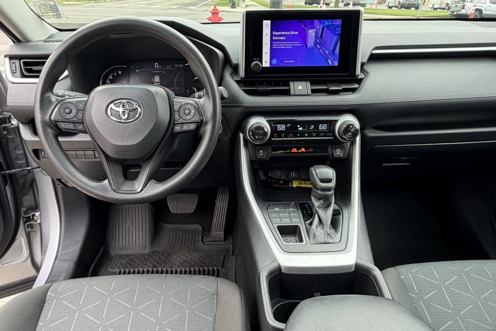 2024 Silver Sky Metallic /Black Toyota RAV4 XLE (2T3P1RFV0RC) with an 4 Cyl 2.5 Liter engine, Automatic 8 Speed transmission, located at 2304 W. Main St., Boise, ID, 83702, (208) 342-7777, 43.622105, -116.218658- Photo#11