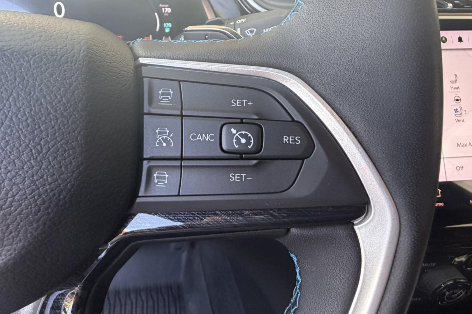 2023 Midnight Sky Metallic /Black Jeep Grand Cherokee Trailhawk (1C4RJYC62P8) with an 4 Cyl 2.0 Liter Turbo Hybrid engine, Automatic 8 Speed transmission, located at 2304 W. Main St., Boise, ID, 83702, (208) 342-7777, 43.622105, -116.218658 - Smooth Ride! Highly Optioned! Great Safety Ratings And Fuel Economy Too!- Photo#13