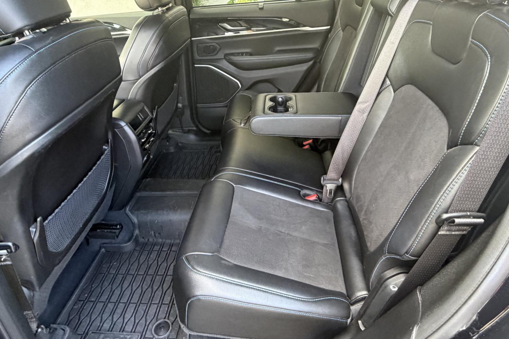 2023 Midnight Sky Metallic /Black Jeep Grand Cherokee Trailhawk (1C4RJYC62P8) with an 4 Cyl 2.0 Liter Turbo Hybrid engine, Automatic 8 Speed transmission, located at 2304 W. Main St., Boise, ID, 83702, (208) 342-7777, 43.622105, -116.218658 - Smooth Ride! Highly Optioned! Great Safety Ratings And Fuel Economy Too!- Photo#18