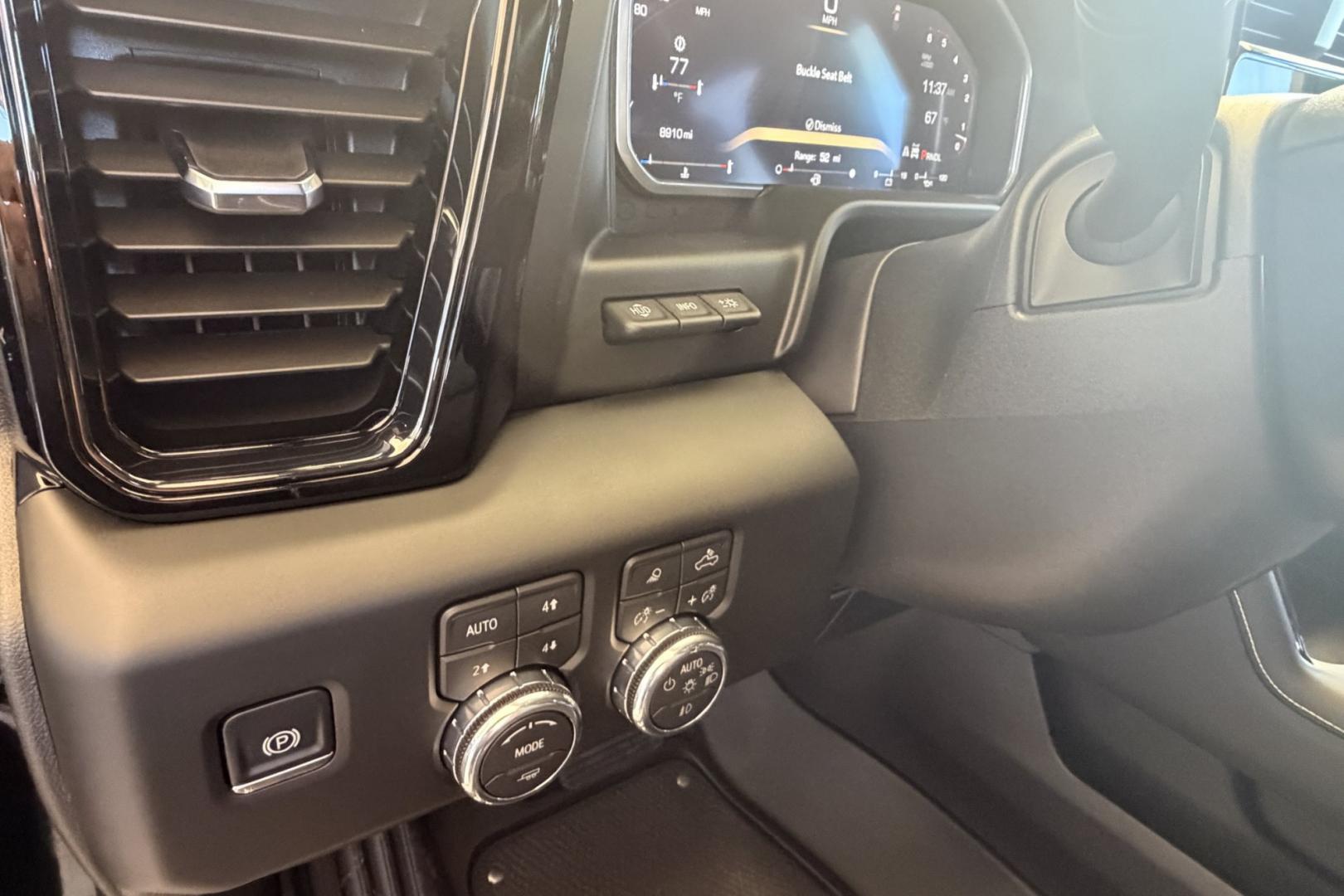 2026 Onxy Black /Obsidian Rush GMC Sierra 2500HD AT4X (1GT4UZEY5TF) with an V8 6.6 Liter Duramax Turbo Diesel engine, Allison Automatic 10 Speed transmission, located at 2304 W. Main St., Boise, ID, 83702, (208) 342-7777, 43.622105, -116.218658 - Low Mileage! Loaded And Stunning!- Photo#20