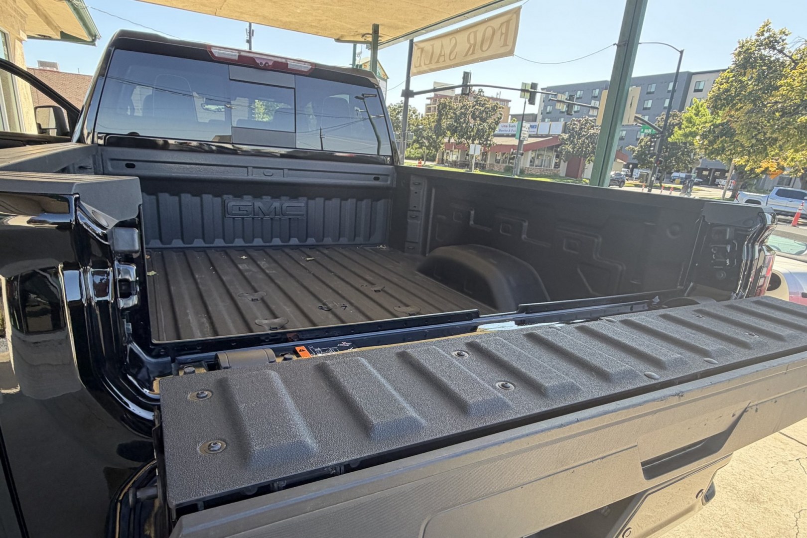 2026 Onxy Black /Obsidian Rush GMC Sierra 2500HD AT4X (1GT4UZEY5TF) with an V8 6.6 Liter Duramax Turbo Diesel engine, Allison Automatic 10 Speed transmission, located at 2304 W. Main St., Boise, ID, 83702, (208) 342-7777, 43.622105, -116.218658 - Low Mileage! Loaded And Stunning!- Photo#26