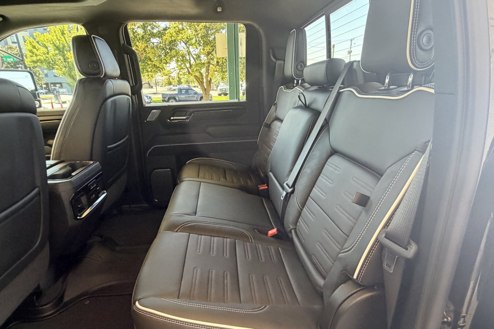 2026 Onxy Black /Obsidian Rush GMC Sierra 2500HD AT4X (1GT4UZEY5TF) with an V8 6.6 Liter Duramax Turbo Diesel engine, Allison Automatic 10 Speed transmission, located at 2304 W. Main St., Boise, ID, 83702, (208) 342-7777, 43.622105, -116.218658 - Low Mileage! Loaded And Stunning!- Photo#30