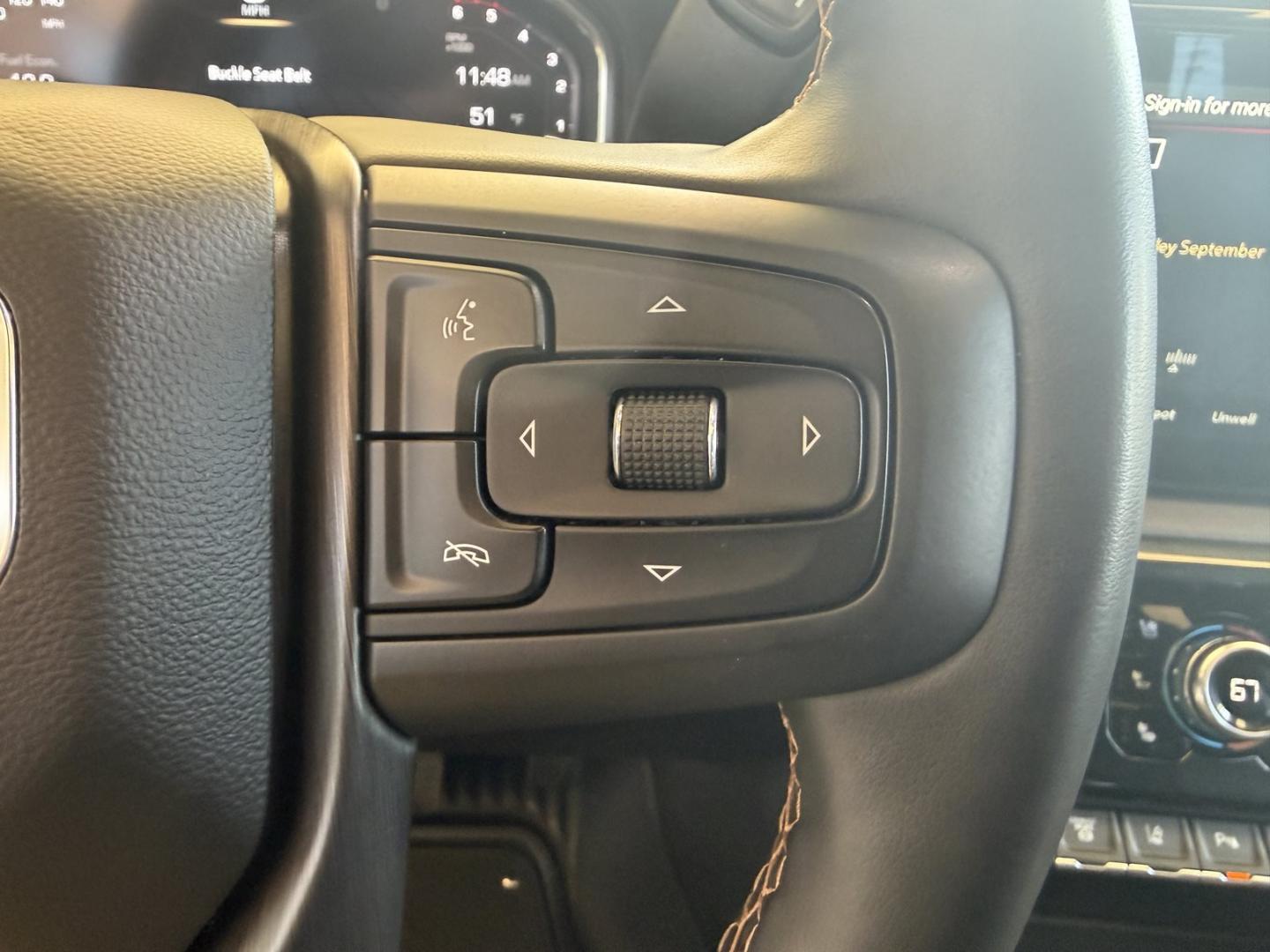 2025 Summit White /Black GMC Sierra 3500HD AT4 (1GT4UVEY2SF) with an V8 6.6 Liter Duramax Turbo Diesel engine, Allison Automatic 10 Speed transmission, located at 2304 W. Main St., Boise, ID, 83702, (208) 342-7777, 43.622105, -116.218658 - Ready To Haul! Nicely Optioned!- Photo#22