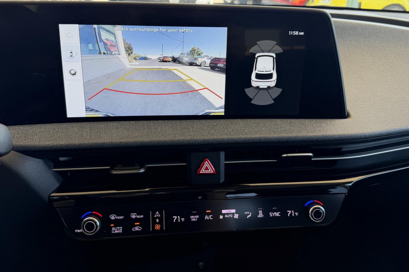 2023 Runaway Red /Black Kia EV6 Wind (KNDC3DLC1P5) with an 77.4 kWh engine, Automatic transmission, located at 2304 W. Main St., Boise, ID, 83702, (208) 342-7777, 43.622105, -116.218658 - 282 Miles of Range! All Wheel Drive! High Marks In Safety Too!- Photo#5