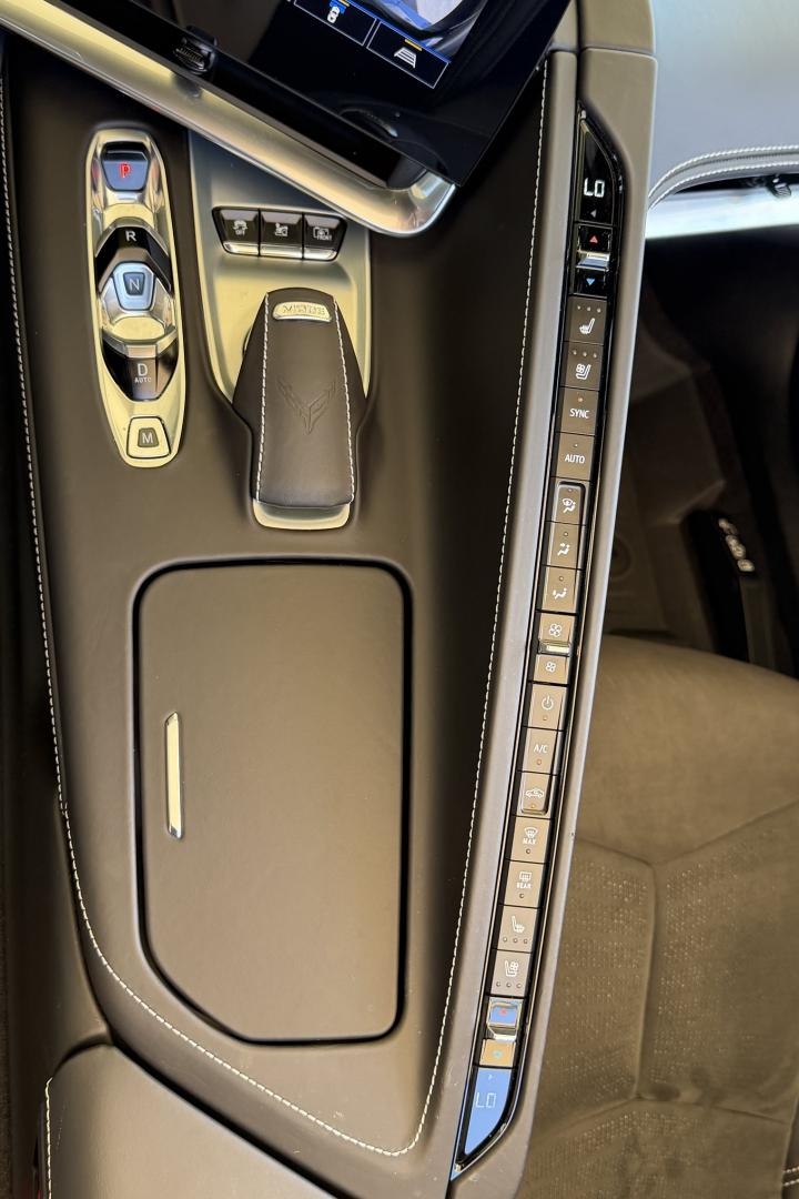 2023 Hypersonic Gray /Jet Black Chevrolet Corvette Stingray Convertible 3LT Z51 (1G1YC3D46P5) with an V8 6.2 Liter engine, Automatic 8 Speed transmission, located at 2304 W. Main St., Boise, ID, 83702, (208) 342-7777, 43.622105, -116.218658 - Highly Optioned One Owner Stingray! 3LT Z51 w/ Lift!- Photo#14