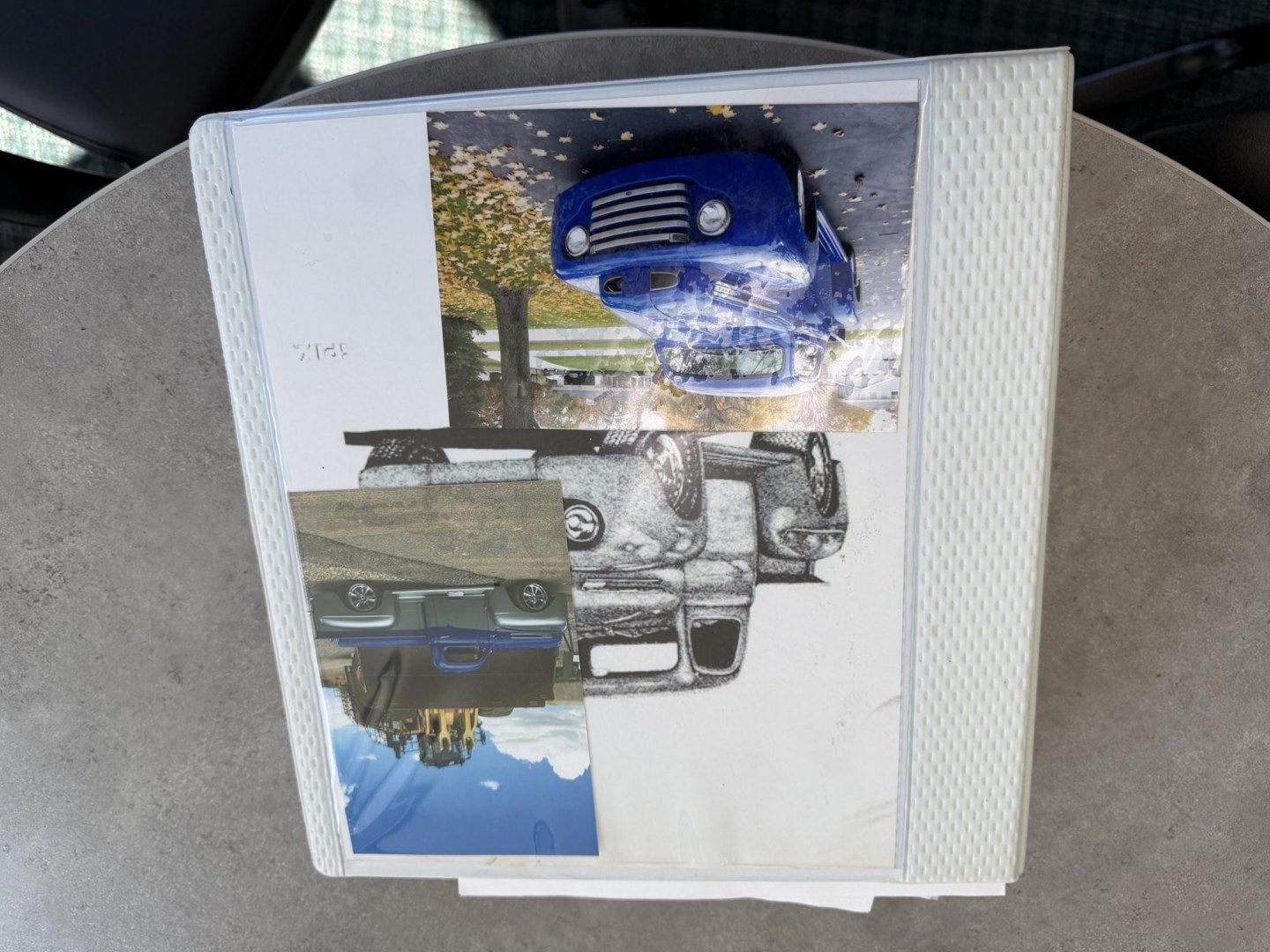 1948 Blue/Silver /Gray Ford F100 (899C1997344) with an V8 engine, Automatic transmission, located at 2304 W. Main St., Boise, ID, 83702, (208) 342-7777, 43.622105, -116.218658 - WOW! Documented Restoration of an older 1948 Ford F100! Classic Car Air Conditioning And Tilt Column!- Photo#15