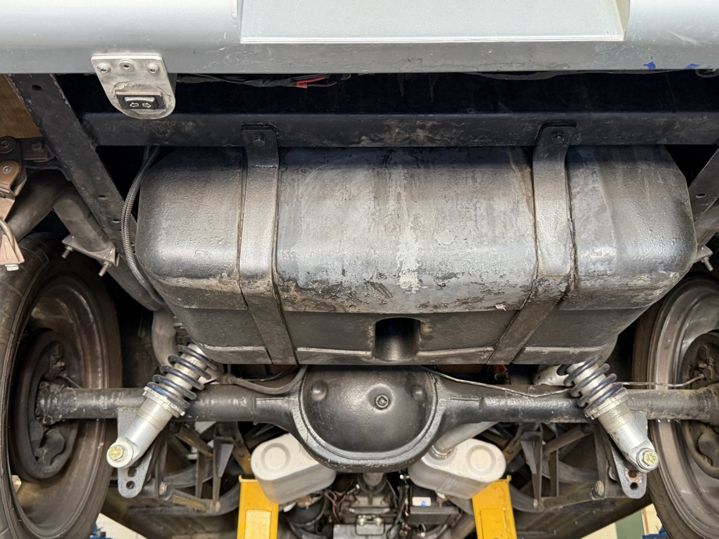 1948 Blue/Silver /Gray Ford F100 (899C1997344) with an V8 engine, Automatic transmission, located at 2304 W. Main St., Boise, ID, 83702, (208) 342-7777, 43.622105, -116.218658 - WOW! Documented Restoration of an older 1948 Ford F100! Classic Car Air Conditioning And Tilt Column!- Photo#19