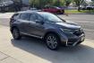 2021 Modern Steel Metallic /Black Honda CR-V Hybrid Touring (7FART6H90ME) with an 4 Cyl 2.0 Liter Hybrid engine, Automatic transmission, located at 2304 W. Main St., Boise, ID, 83702, (208) 342-7777, 43.622105, -116.218658 - Hard To Find! Great To Own! New Tires Too!- Photo#2
