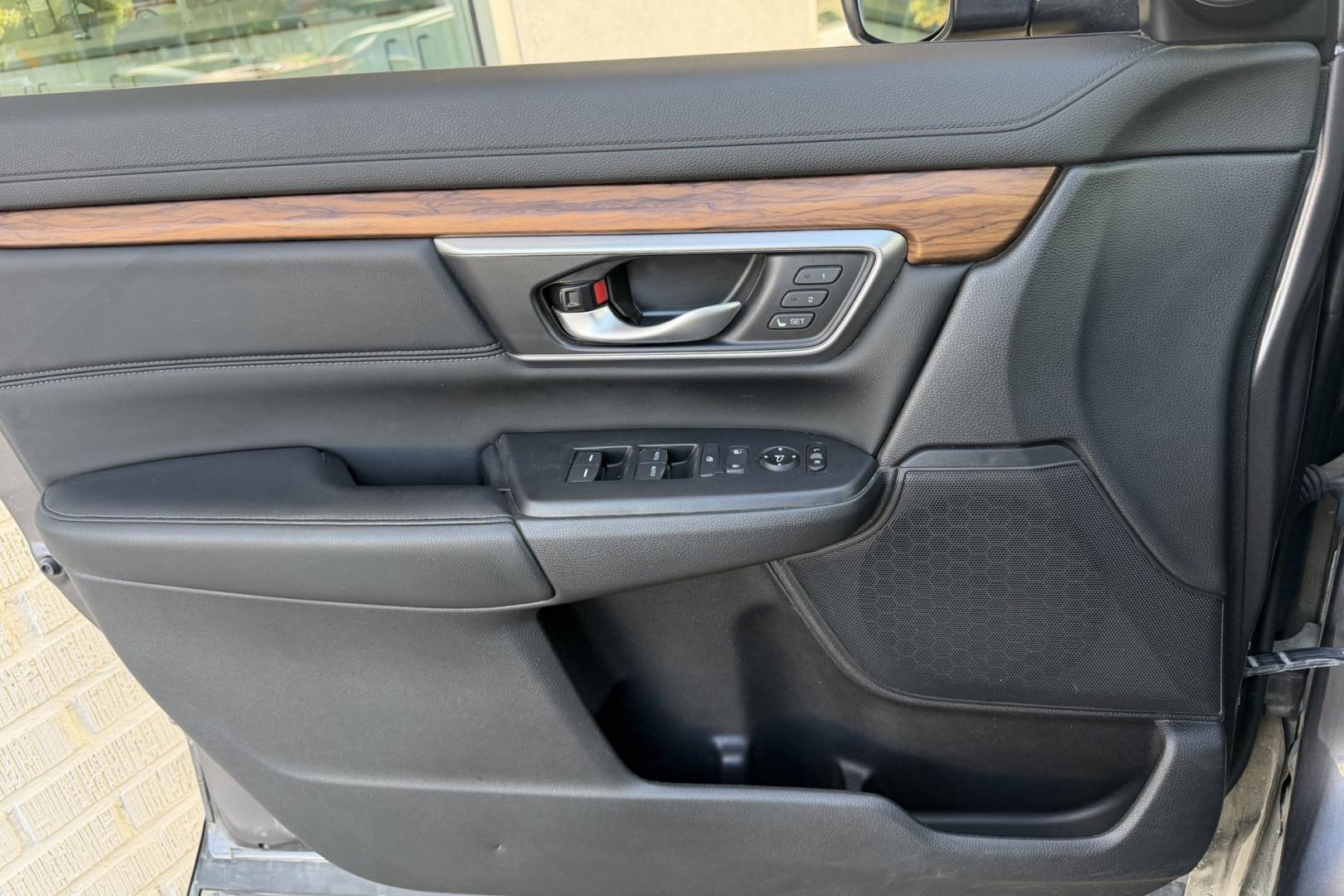 2021 Modern Steel Metallic /Black Honda CR-V Hybrid Touring (7FART6H90ME) with an 4 Cyl 2.0 Liter Hybrid engine, Automatic transmission, located at 2304 W. Main St., Boise, ID, 83702, (208) 342-7777, 43.622105, -116.218658 - Hard To Find! Great To Own! New Tires Too!- Photo#6