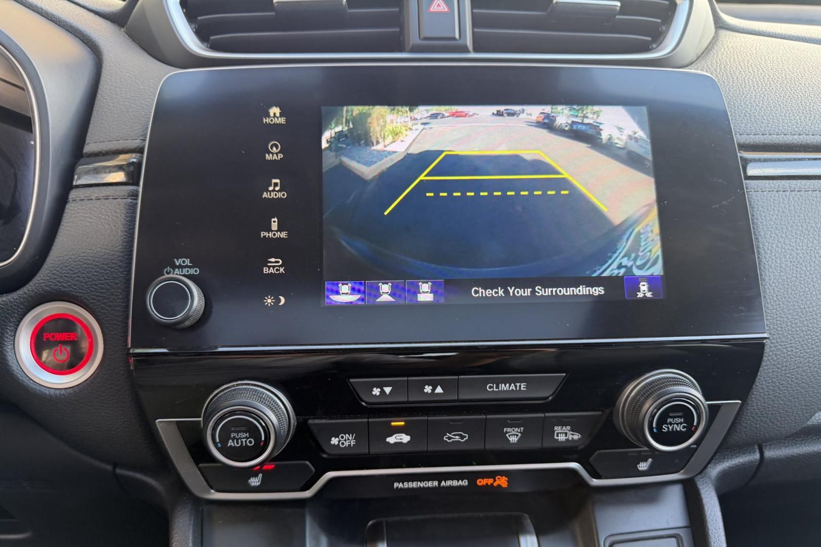 2021 Modern Steel Metallic /Black Honda CR-V Hybrid Touring (7FART6H90ME) with an 4 Cyl 2.0 Liter Hybrid engine, Automatic transmission, located at 2304 W. Main St., Boise, ID, 83702, (208) 342-7777, 43.622105, -116.218658 - Hard To Find! Great To Own! New Tires Too!- Photo#11