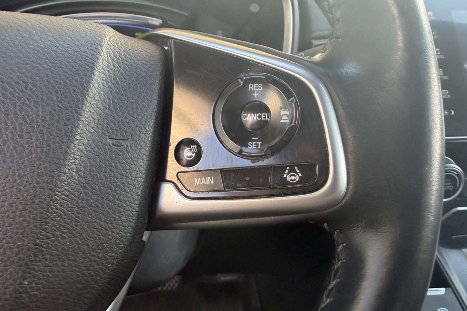 2021 Modern Steel Metallic /Black Honda CR-V Hybrid Touring (7FART6H90ME) with an 4 Cyl 2.0 Liter Hybrid engine, Automatic transmission, located at 2304 W. Main St., Boise, ID, 83702, (208) 342-7777, 43.622105, -116.218658 - Hard To Find! Great To Own! New Tires Too!- Photo#13
