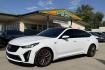2023 Summit White /Jet Black Cadillac CT-5 V Blackwing (1G6DY5R67P0) with an V8 6.2 Liter Supercharged engine, Automatic 10 Speed transmission, located at 2304 W. Main St., Boise, ID, 83702, (208) 342-7777, 43.622105, -116.218658- Photo#0