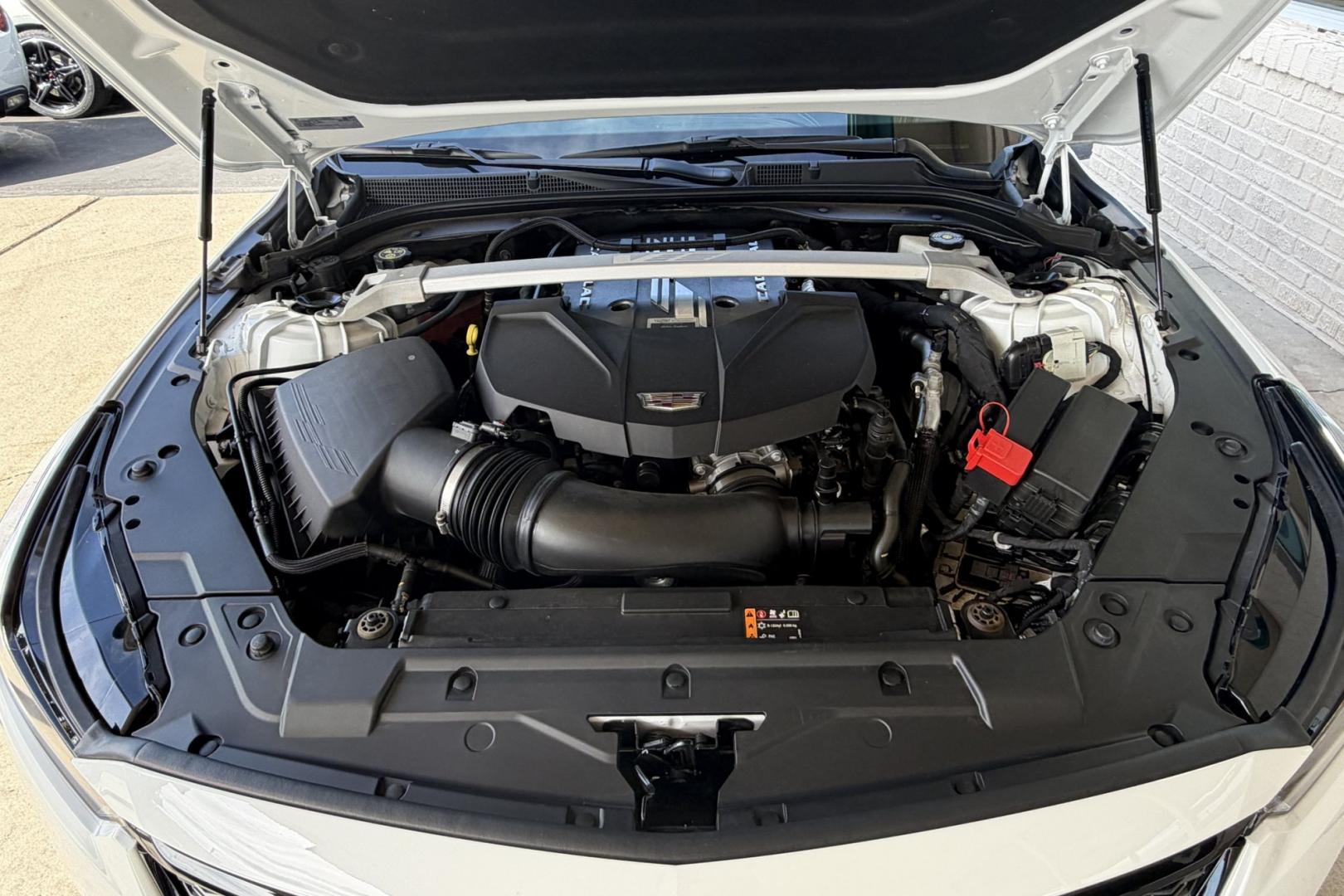 2023 Summit White /Jet Black Cadillac CT-5 V Blackwing (1G6DY5R67P0) with an V8 6.2 Liter Supercharged engine, Automatic 10 Speed transmission, located at 2304 W. Main St., Boise, ID, 83702, (208) 342-7777, 43.622105, -116.218658- Photo#24