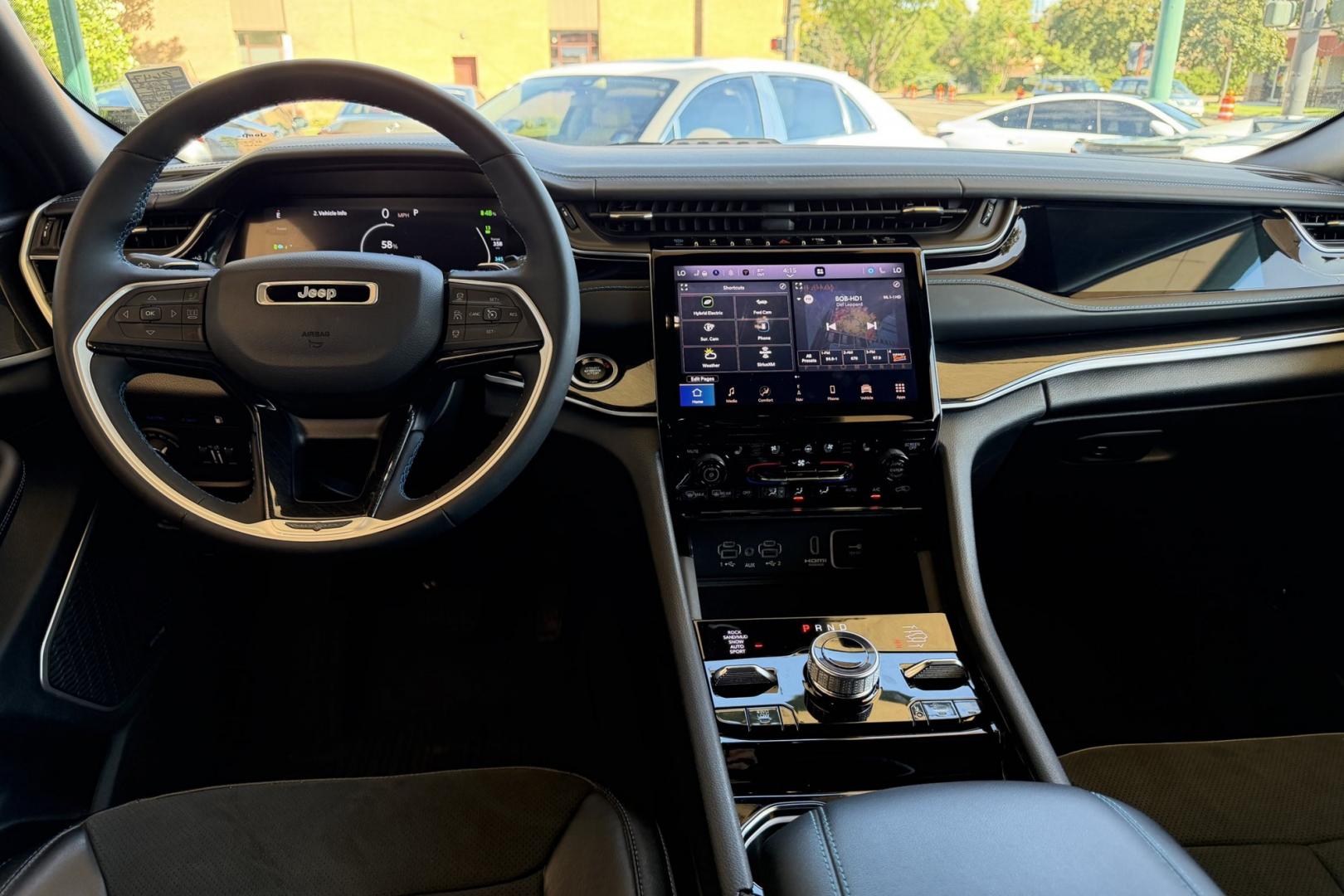 2022 Baltic Grey Metallic /Black Jeep Grand Cherokee 4xe Trailhawk (1C4RJYC61N8) with an 2.0L L4 DOHC 16V HYBRID engine, Automatic 8 Speed transmission, located at 2304 W. Main St., Boise, ID, 83702, (208) 342-7777, 43.622105, -116.218658 - One Owner Jeep! Loaded With Comfort And Safety Features! Amazing Fuel Economy!- Photo#22