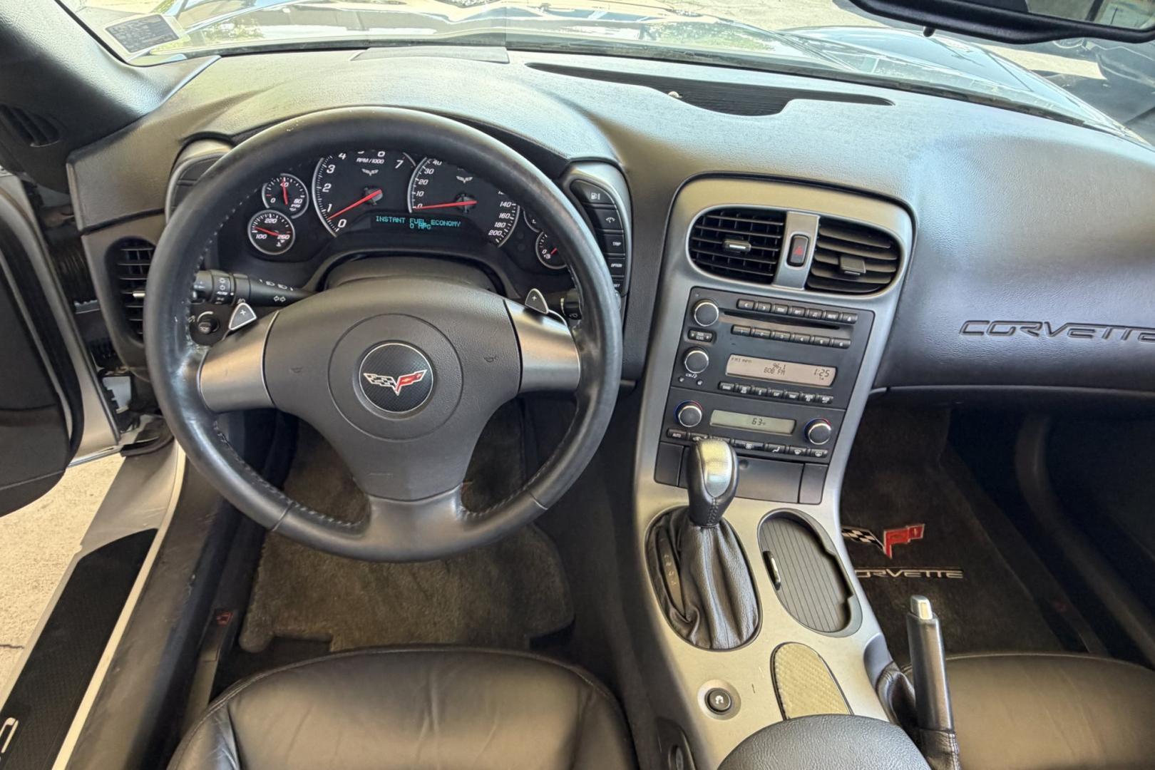 2006 Silver /Black Chevrolet Corvette (1G1YY25U865) with an V8 6.0 Liter engine, Automatic transmission, located at 2304 W. Main St., Boise, ID, 83702, (208) 342-7777, 43.622105, -116.218658 - New Tires! Low Mileage! Ready To Go!- Photo#5