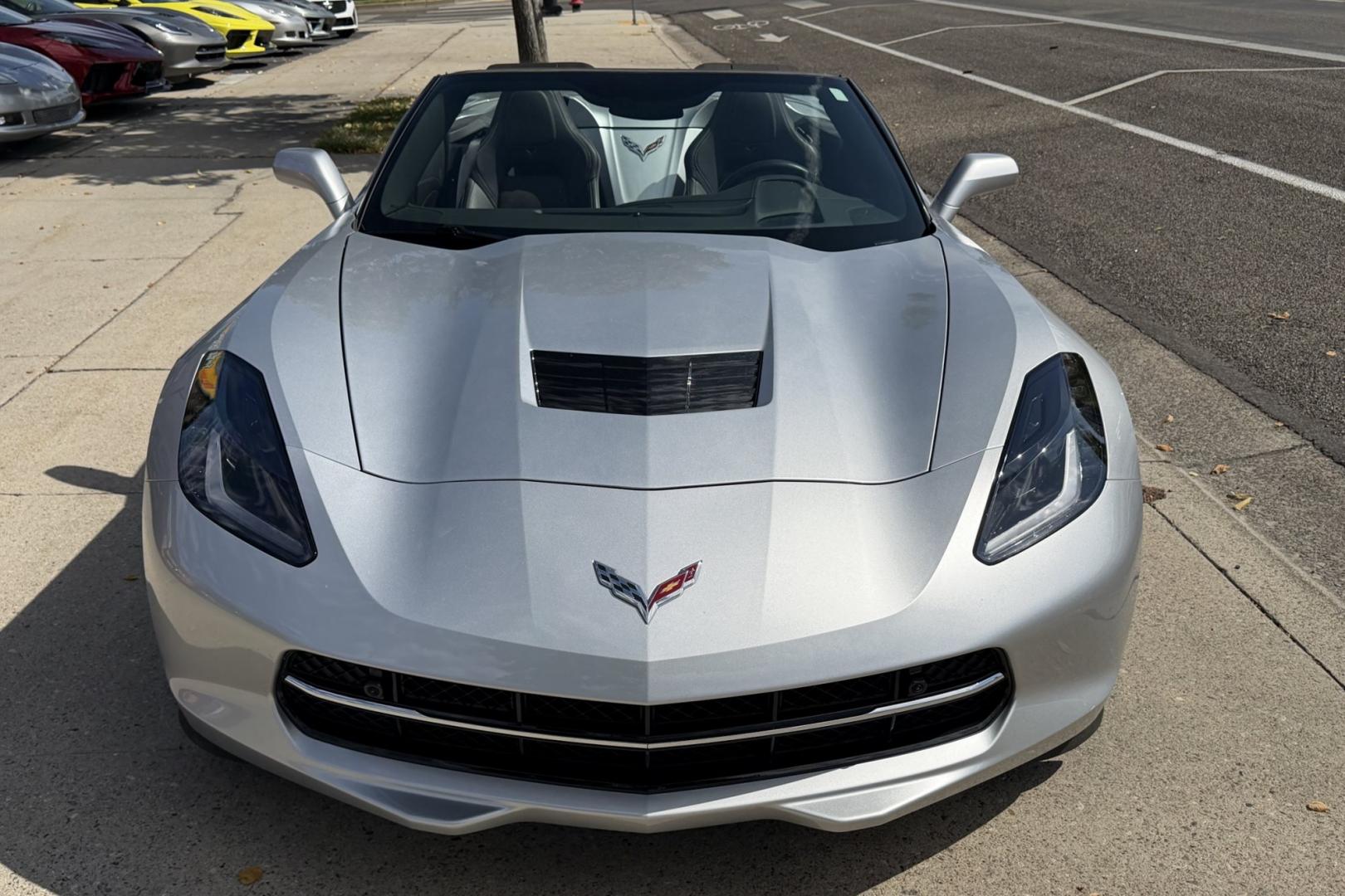 2016 Blade Silver Metallic /Jet Black Chevrolet Corvette Stingray 2LT (1G1YD3D76G5) with an V8 6.2 Liter engine, Automatic 8 Speed transmission, located at 2304 W. Main St., Boise, ID, 83702, (208) 342-7777, 43.622105, -116.218658 - One Owner! New Tires! Low Miles! Ready To Go!- Photo#3