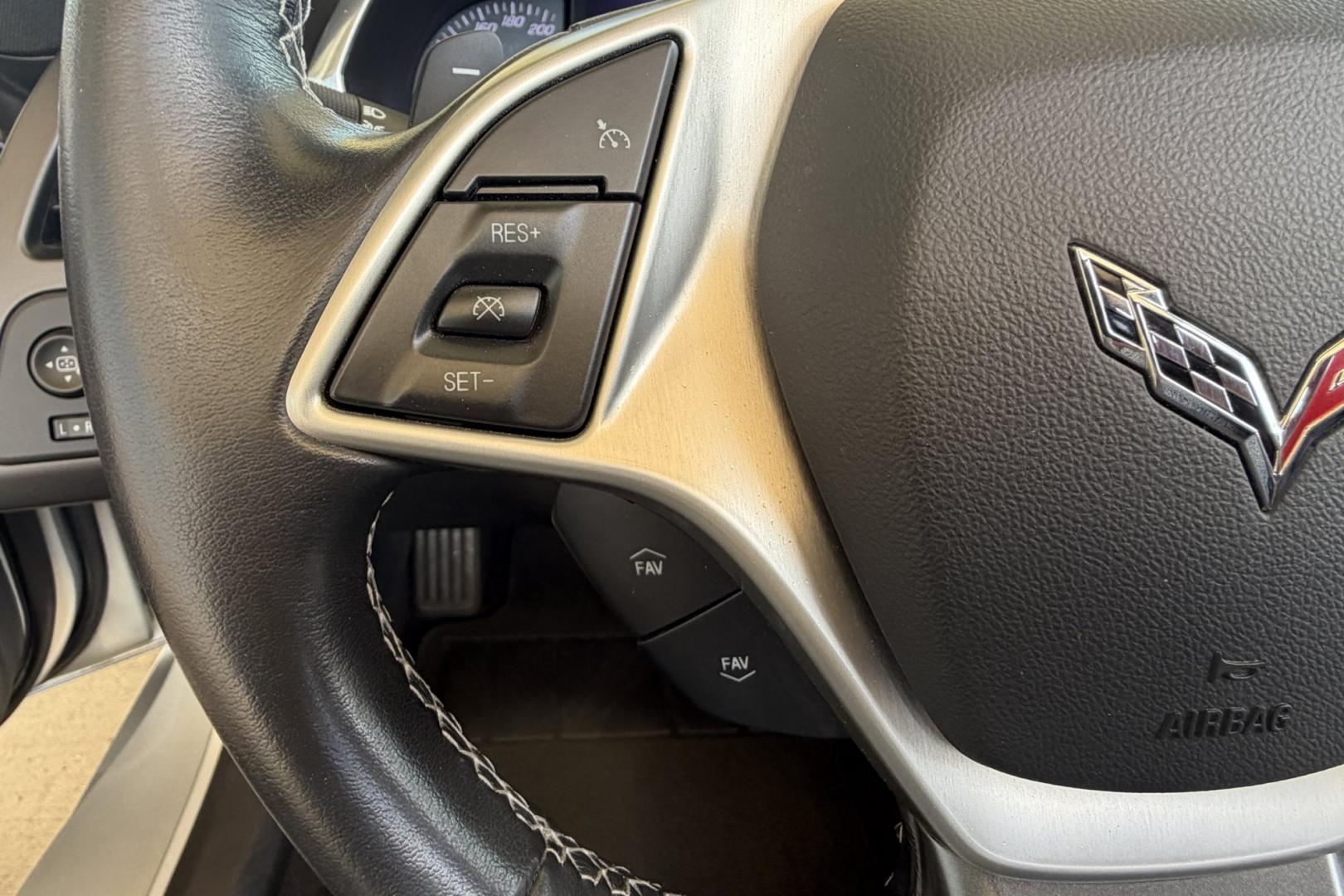 2016 Blade Silver Metallic /Jet Black Chevrolet Corvette Stingray 2LT (1G1YD3D76G5) with an V8 6.2 Liter engine, Automatic 8 Speed transmission, located at 2304 W. Main St., Boise, ID, 83702, (208) 342-7777, 43.622105, -116.218658 - One Owner! New Tires! Low Miles! Ready To Go!- Photo#6