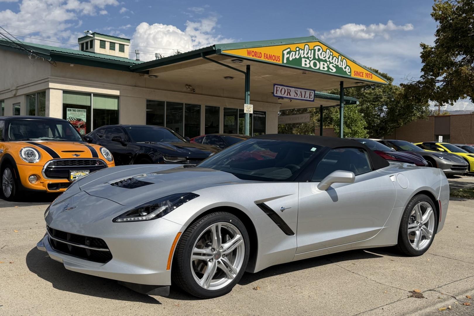2016 Blade Silver Metallic /Jet Black Chevrolet Corvette Stingray 2LT (1G1YD3D76G5) with an V8 6.2 Liter engine, Automatic 8 Speed transmission, located at 2304 W. Main St., Boise, ID, 83702, (208) 342-7777, 43.622105, -116.218658 - One Owner! New Tires! Low Miles! Ready To Go!- Photo#19