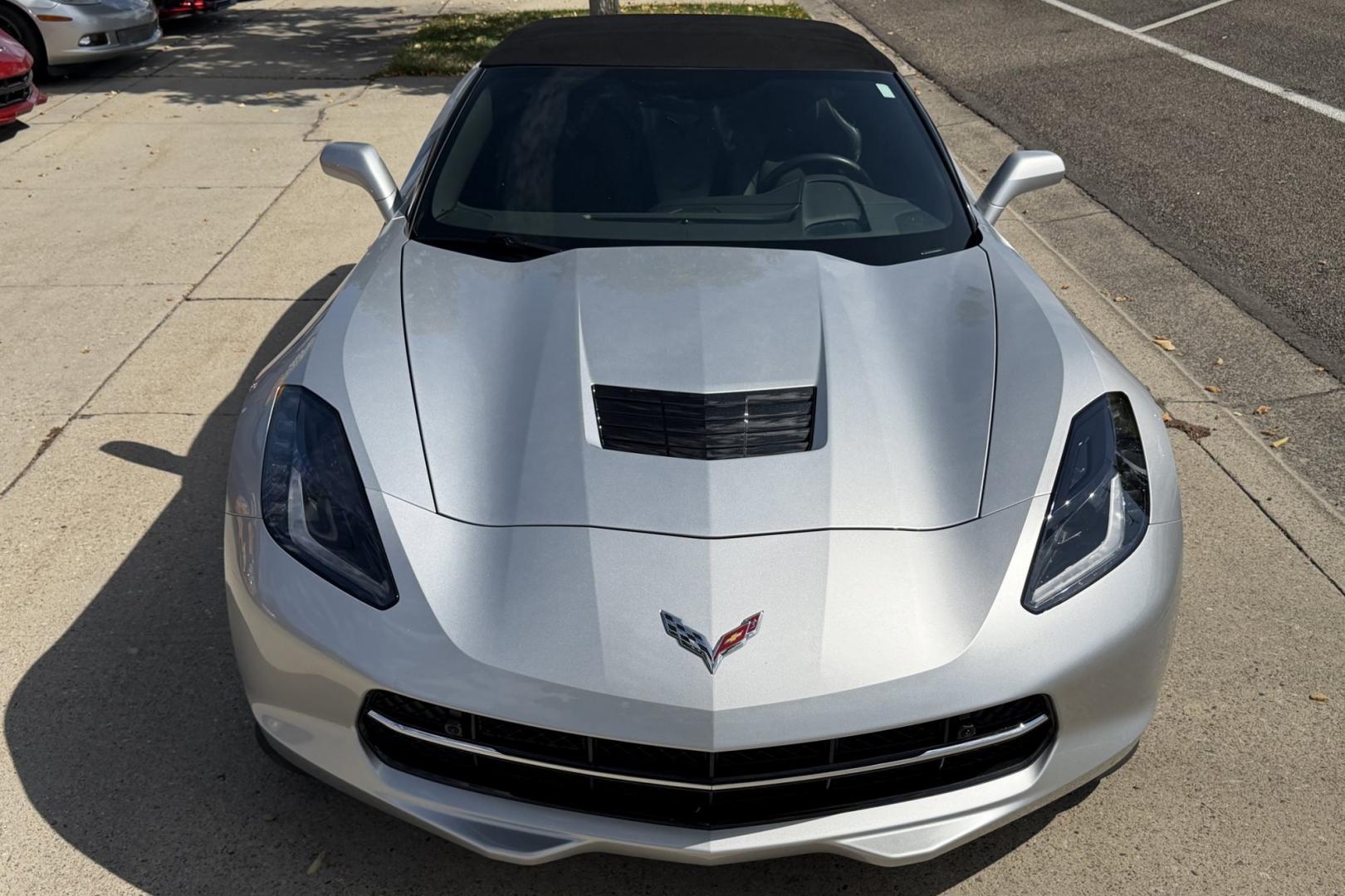 2016 Blade Silver Metallic /Jet Black Chevrolet Corvette Stingray 2LT (1G1YD3D76G5) with an V8 6.2 Liter engine, Automatic 8 Speed transmission, located at 2304 W. Main St., Boise, ID, 83702, (208) 342-7777, 43.622105, -116.218658 - One Owner! New Tires! Low Miles! Ready To Go!- Photo#22