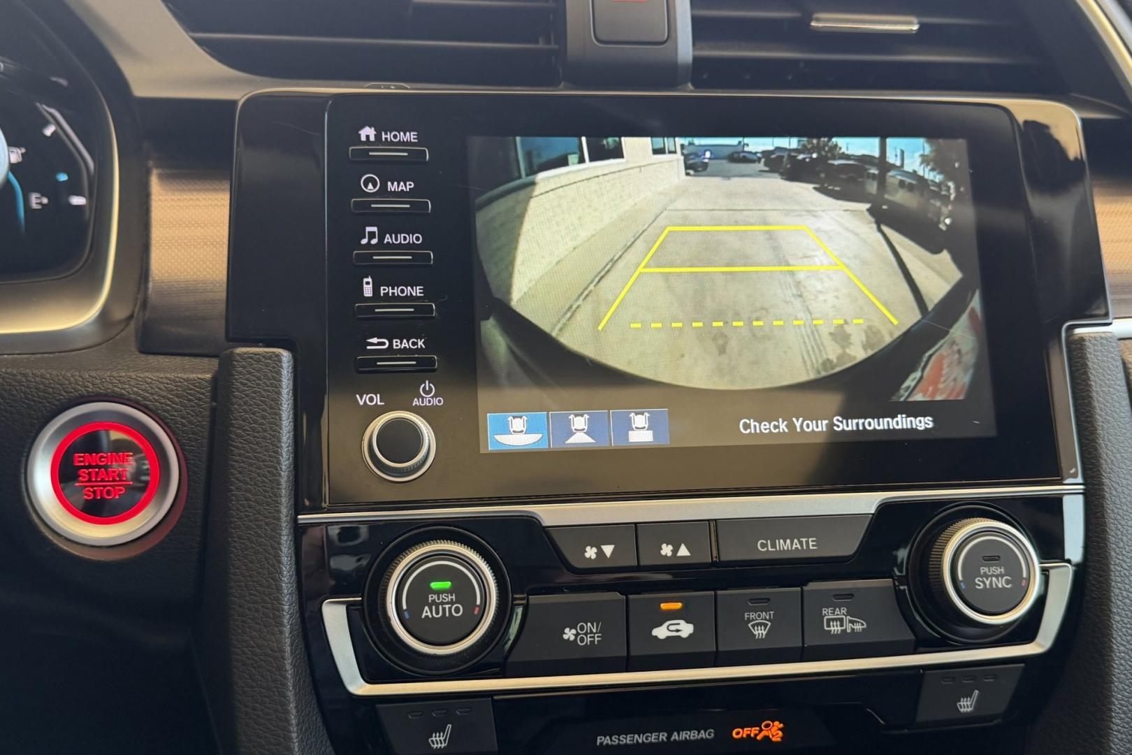 2019 Crystal Black Pearl /Black Honda Civic Touring (JHMFC1F99KX) with an 4 Cyl 1.5 Liter Turbo engine, Automatic transmission, located at 2304 W. Main St., Boise, ID, 83702, (208) 342-7777, 43.622105, -116.218658 - Highly Optioned! Clean Civic Touring!- Photo#6