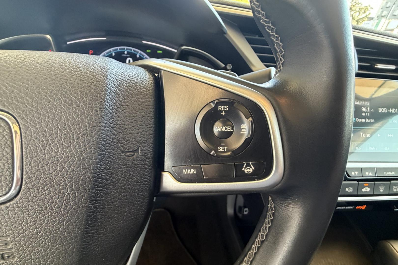 2019 Crystal Black Pearl /Black Honda Civic Touring (JHMFC1F99KX) with an 4 Cyl 1.5 Liter Turbo engine, Automatic transmission, located at 2304 W. Main St., Boise, ID, 83702, (208) 342-7777, 43.622105, -116.218658 - Highly Optioned! Clean Civic Touring!- Photo#11