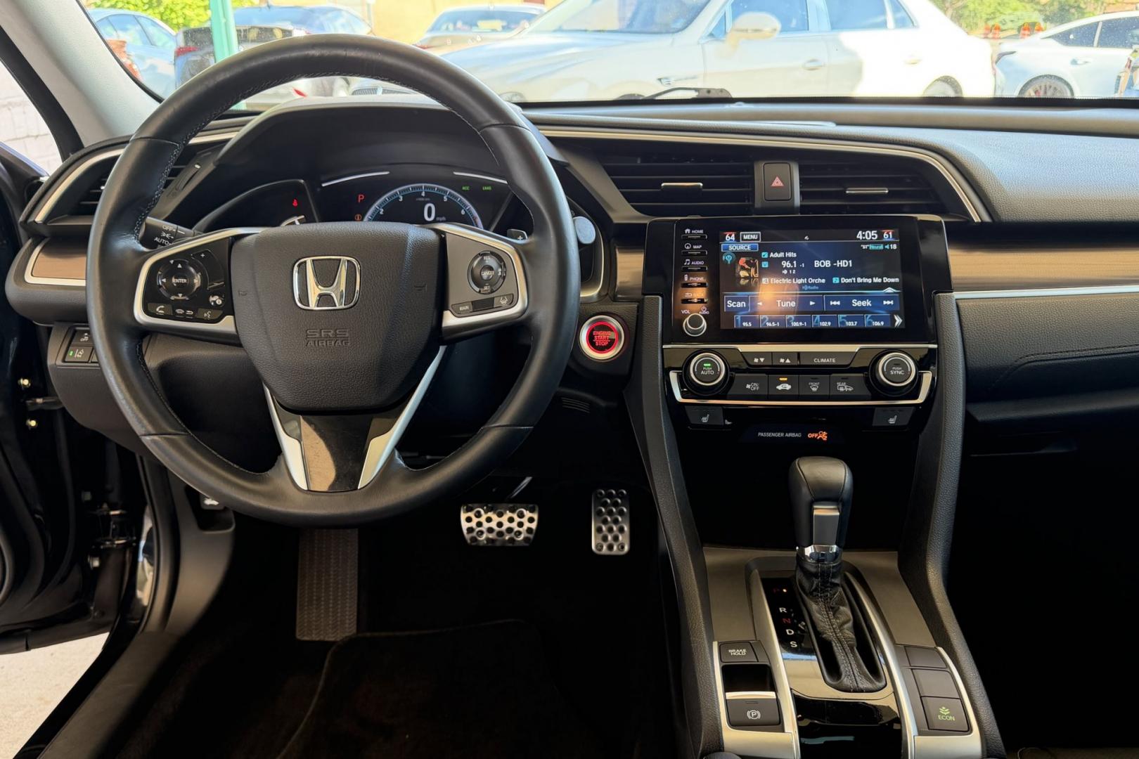 2019 Crystal Black Pearl /Black Honda Civic Touring (JHMFC1F99KX) with an 4 Cyl 1.5 Liter Turbo engine, Automatic transmission, located at 2304 W. Main St., Boise, ID, 83702, (208) 342-7777, 43.622105, -116.218658 - Highly Optioned! Clean Civic Touring!- Photo#15