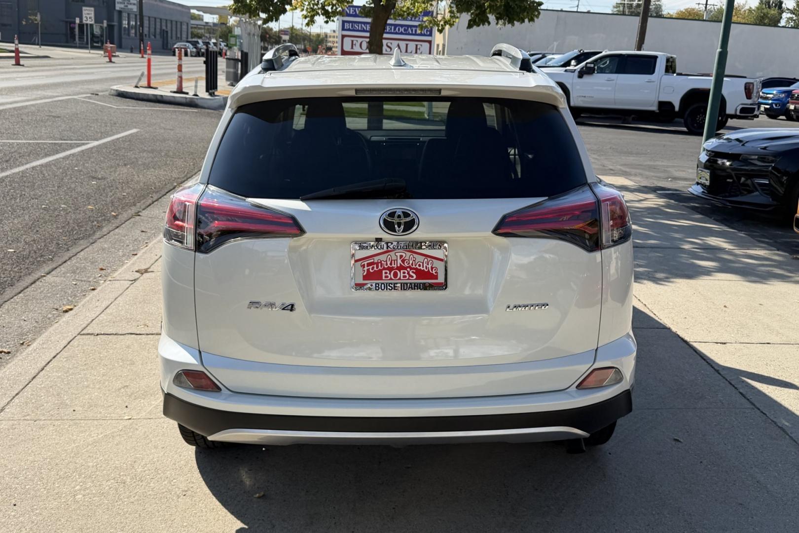 2018 Blizzard Pearl /Gray Toyota RAV4 Limited (JTMYFREVXJJ) with an 4 Cyl 2.5 Liter engine, Automatic transmission, located at 2304 W. Main St., Boise, ID, 83702, (208) 342-7777, 43.622105, -116.218658 - Stunning & Low Mileage RAV4 Limited! Hard To Find! Great To Own!- Photo#3